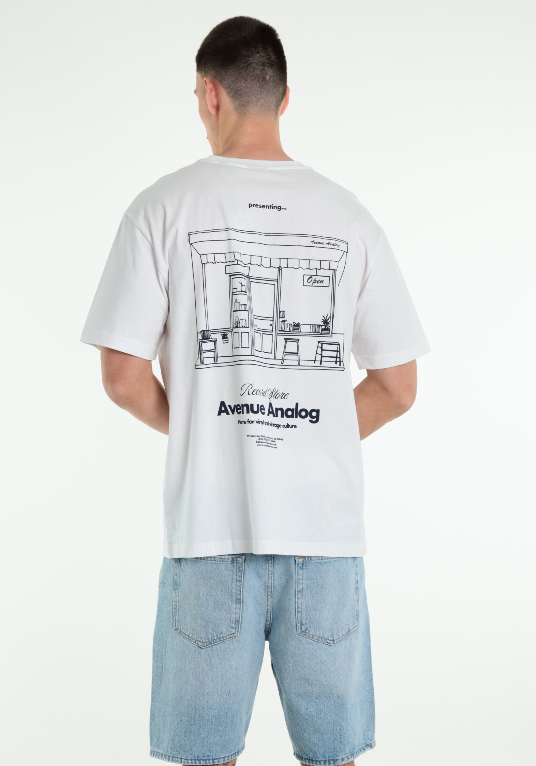ONLY & SONS T-shirt Vibes 22039617 Wit