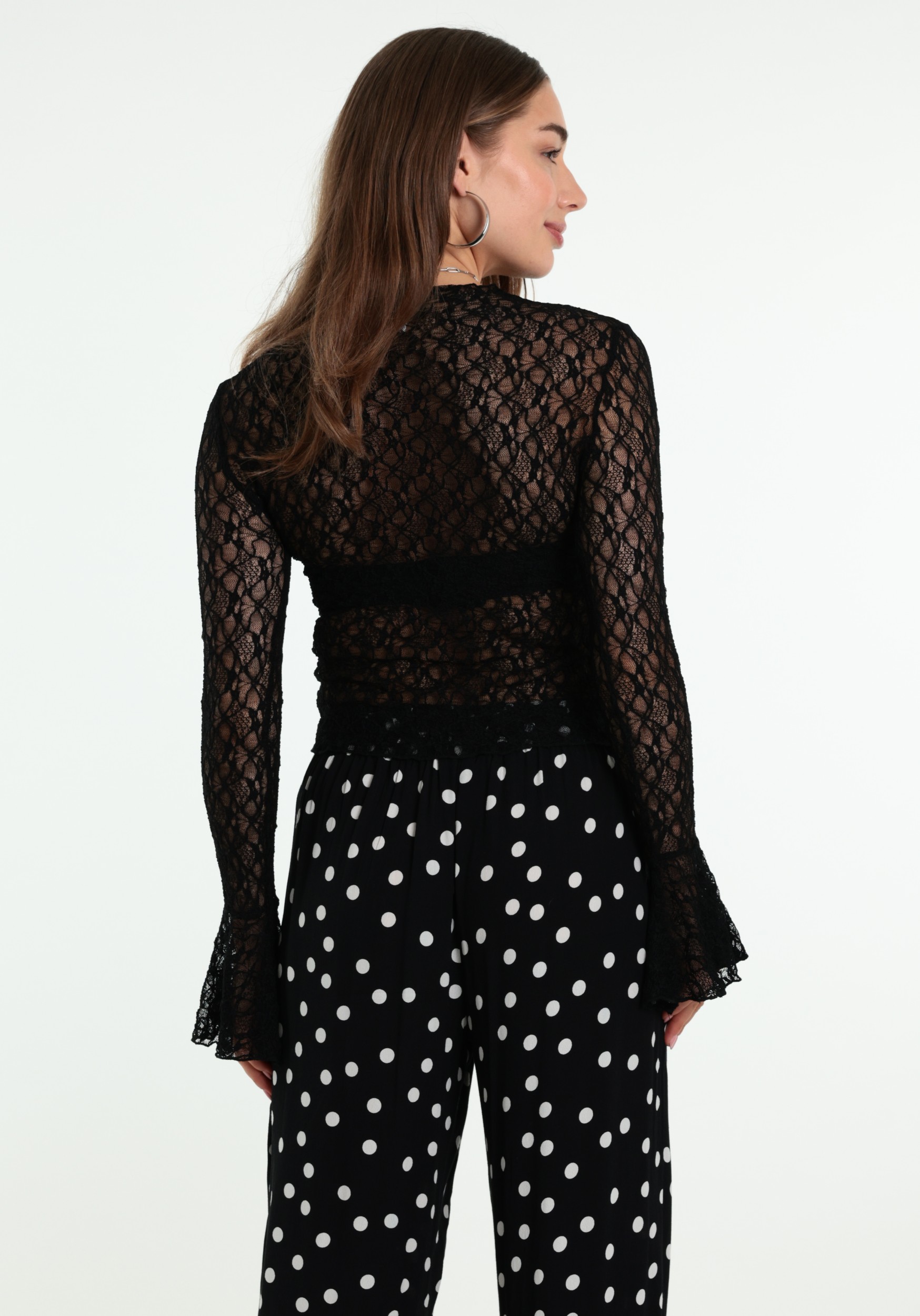 BELIEVE Top Lace B-92119-TOP Zwart