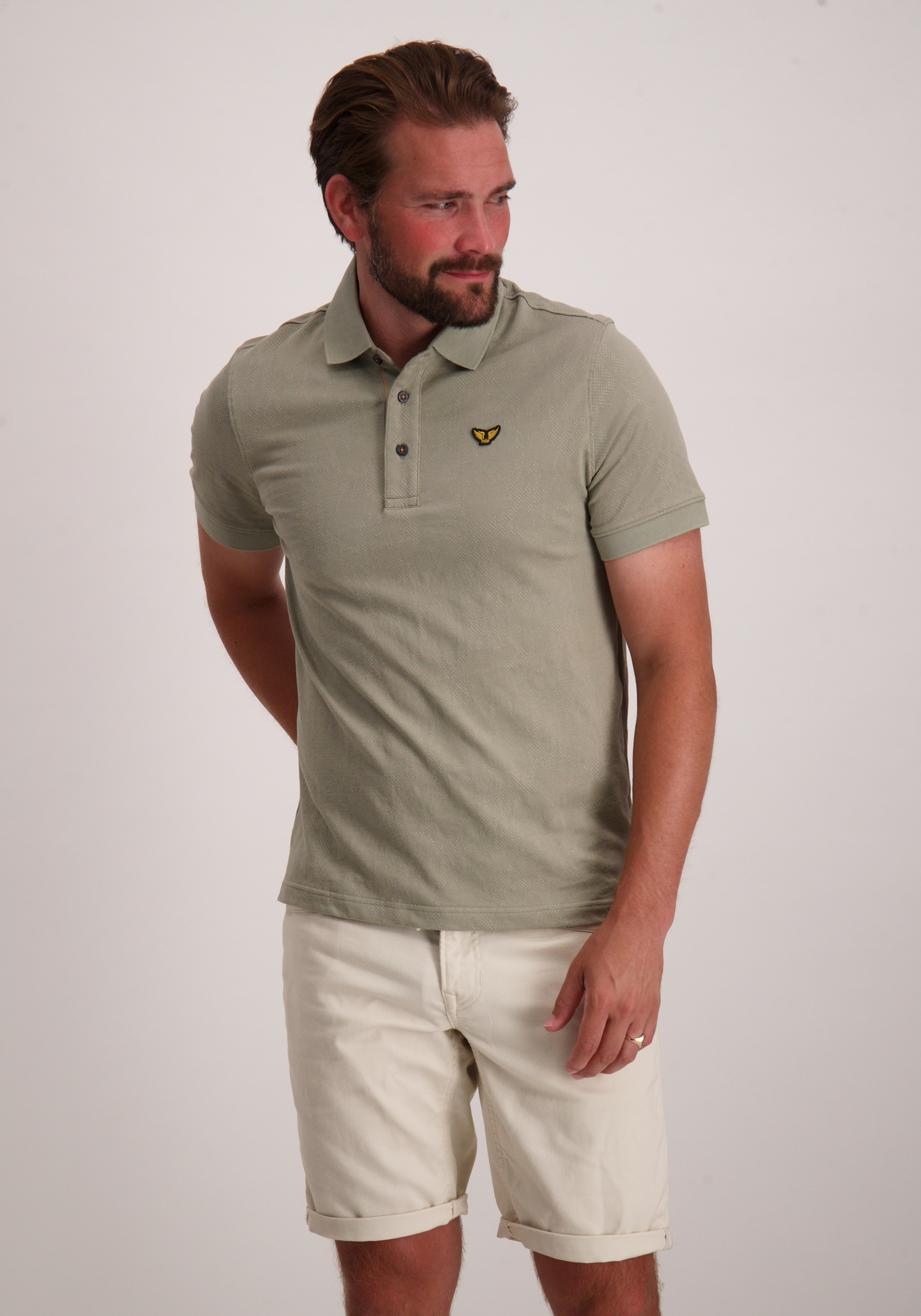 PME Legend Polo PPSS2505860 Midden groen
