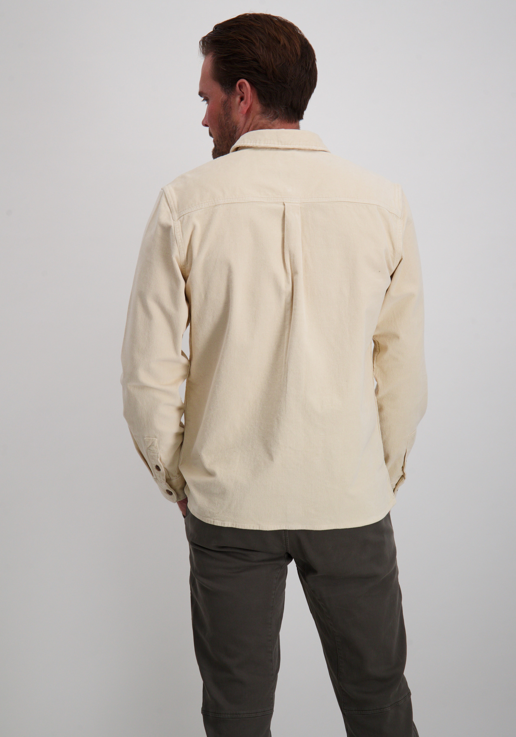 Petrol Overshirt M-3050-SIL427 Ecru