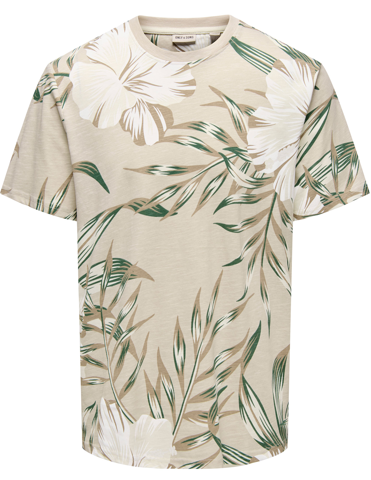 ONLY & SONS T-shirt Klop 22022164 Bruin