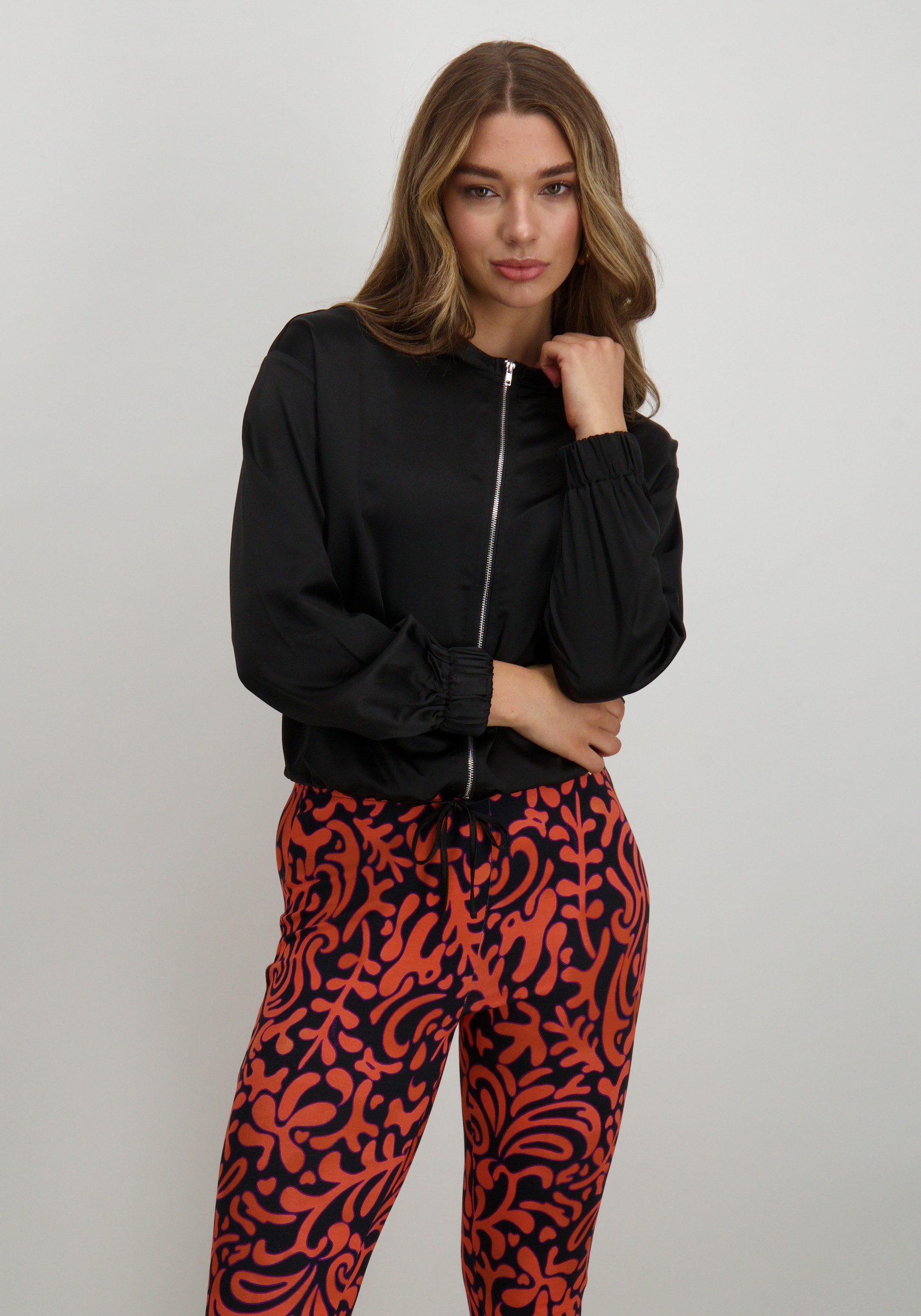 Vero moda Bomber Merle 10316604 Zwart