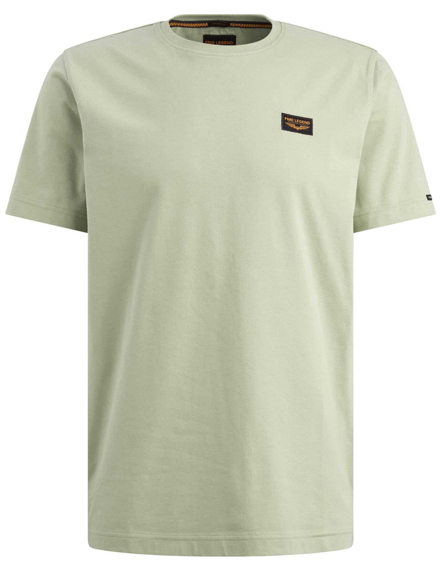 PME Legend T-shirt American classic PTSS2604599 Licht groen