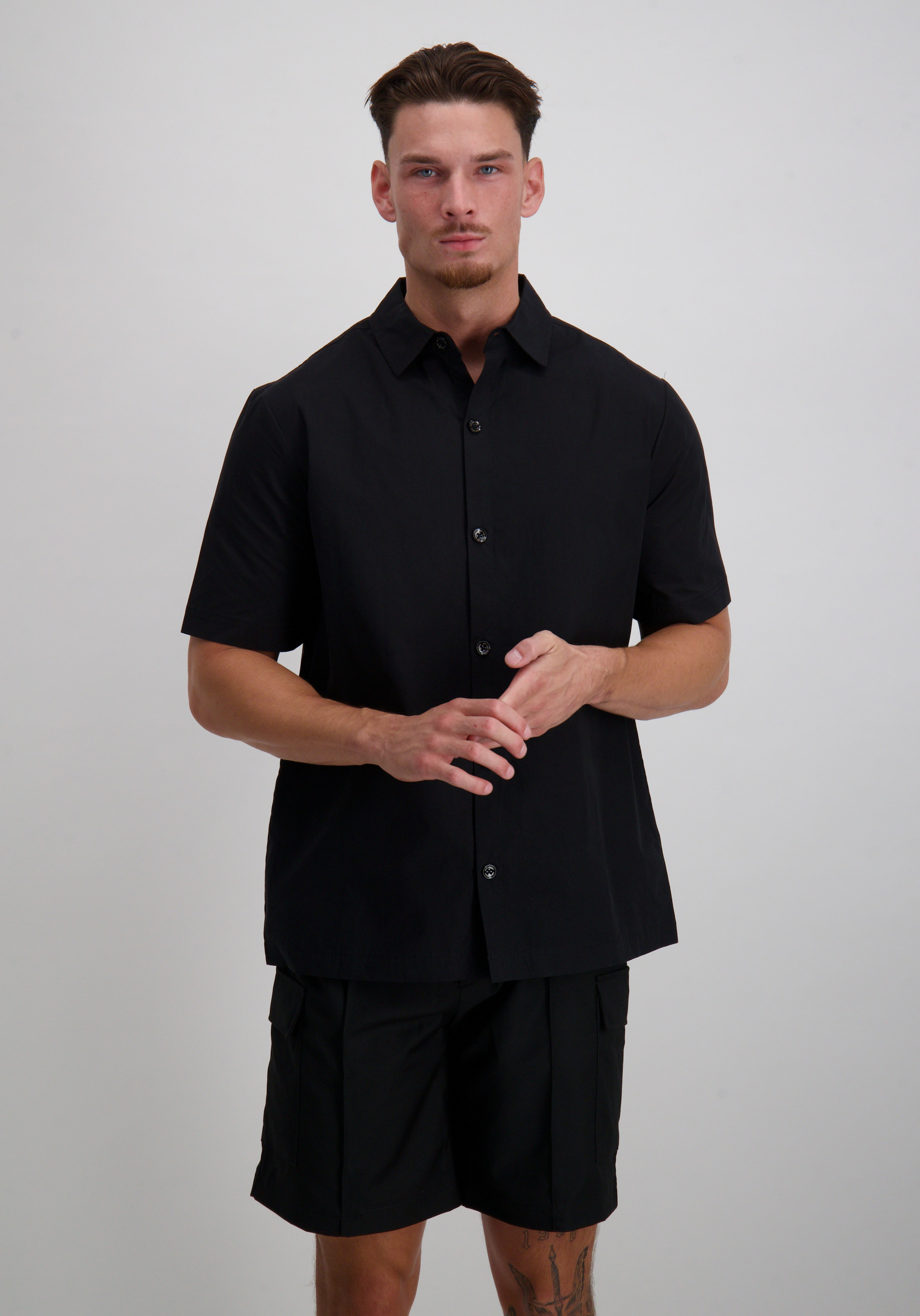 Off The Pitch Overhemd otp251010 Zwart