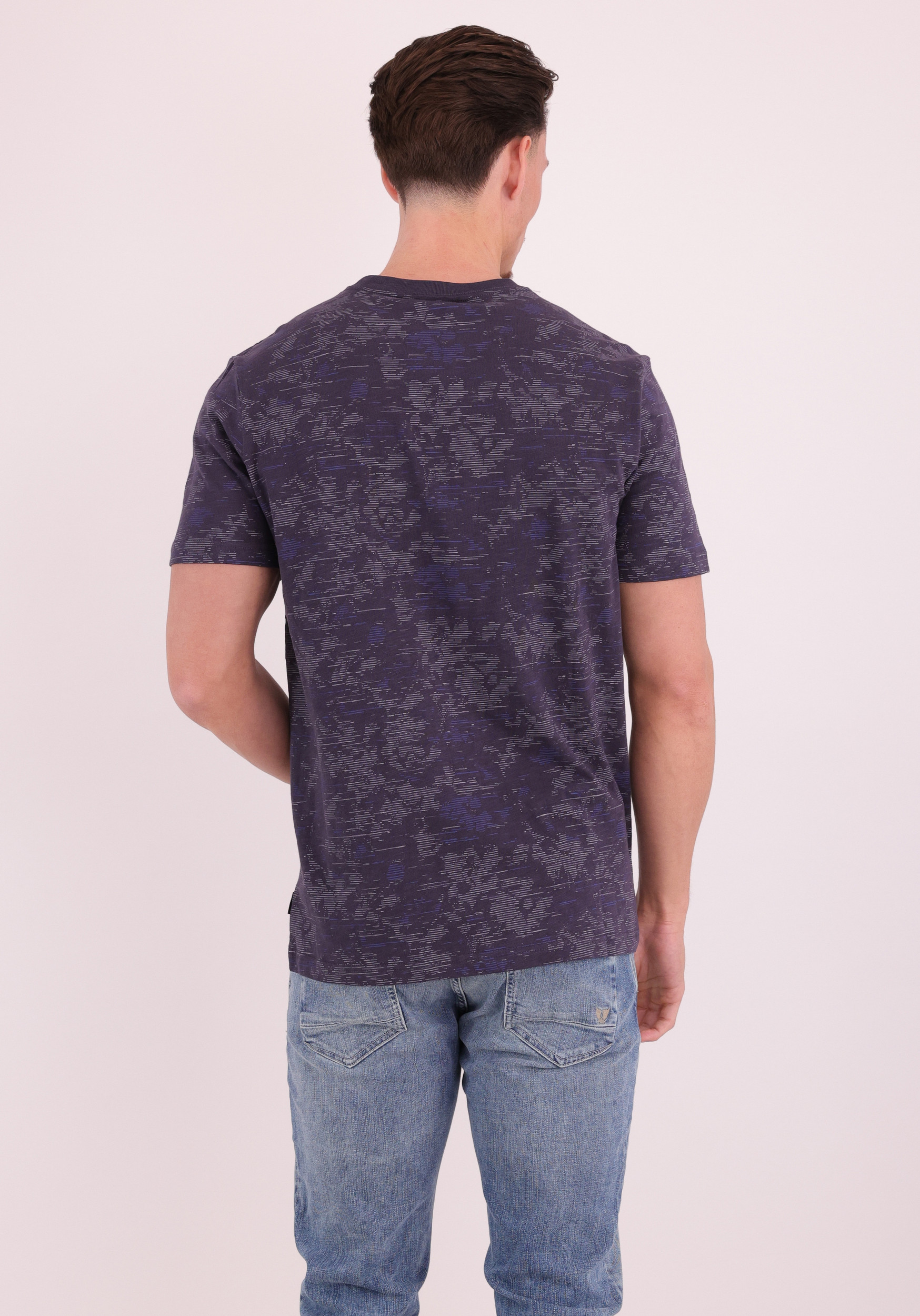 PME Legend T-shirt PTSS2603574 Donker blauw