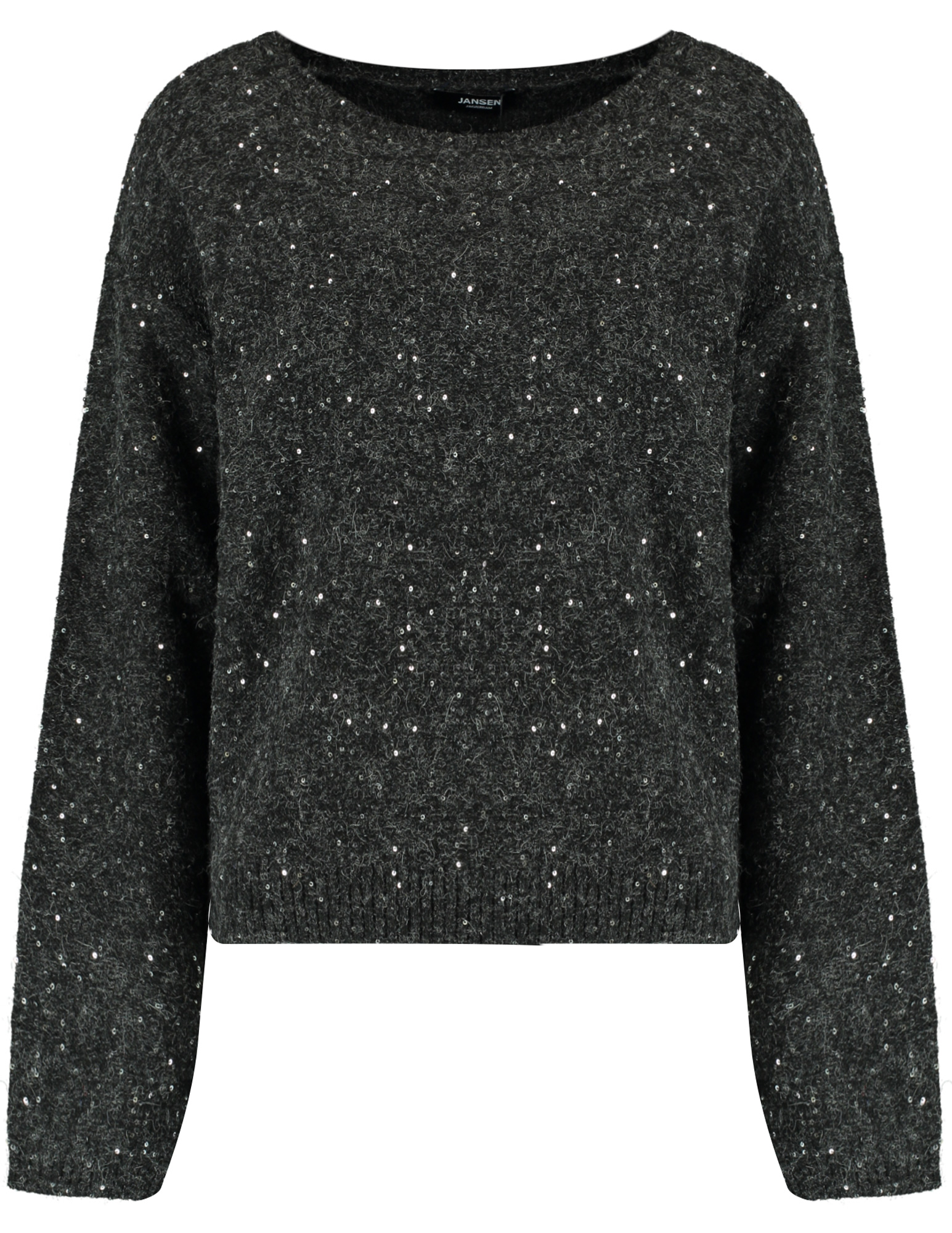 Jansen Amsterdam Trui ANOUK W25 Donker Grijs