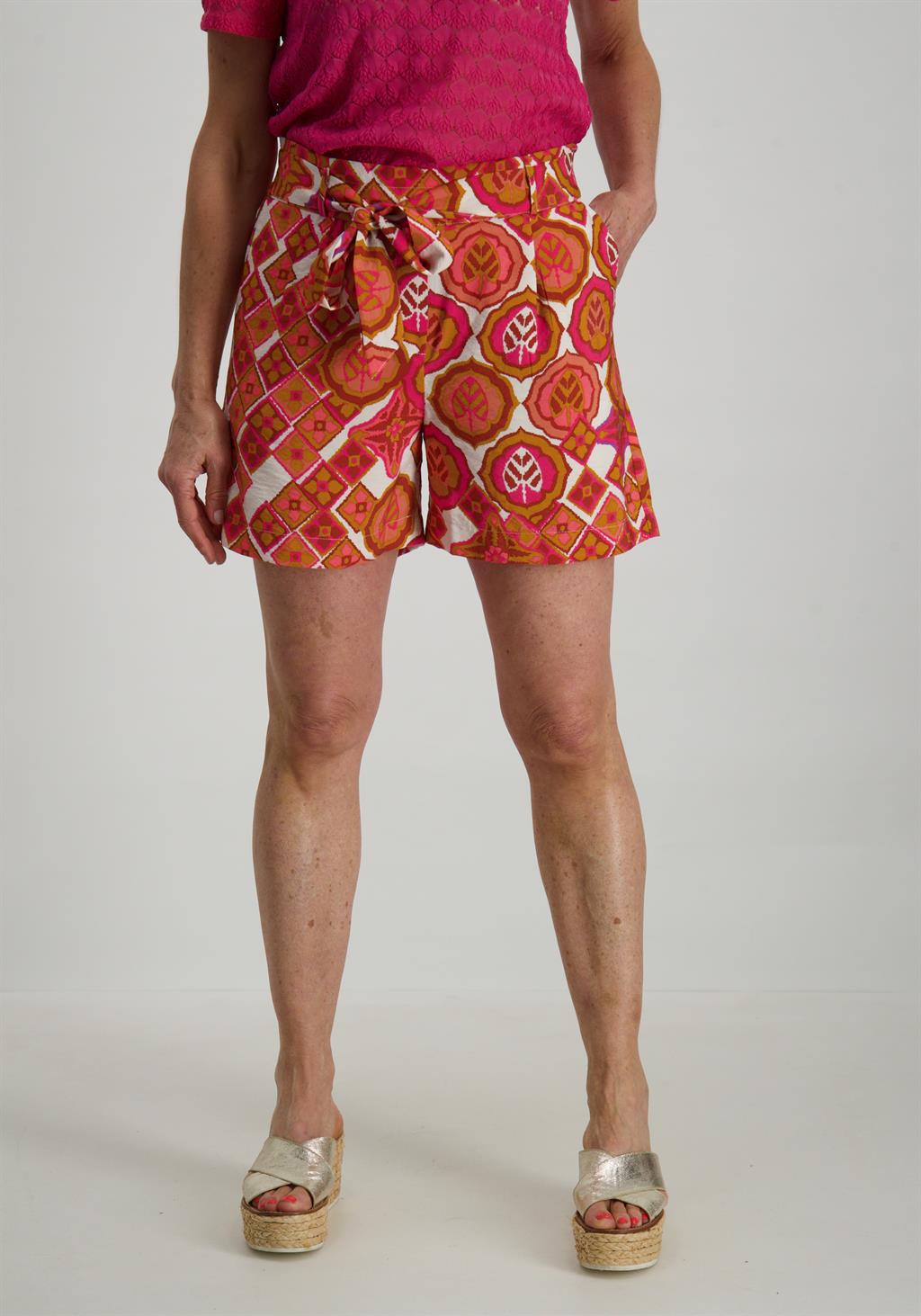 Geisha Korte broek 41223-20 Oranje