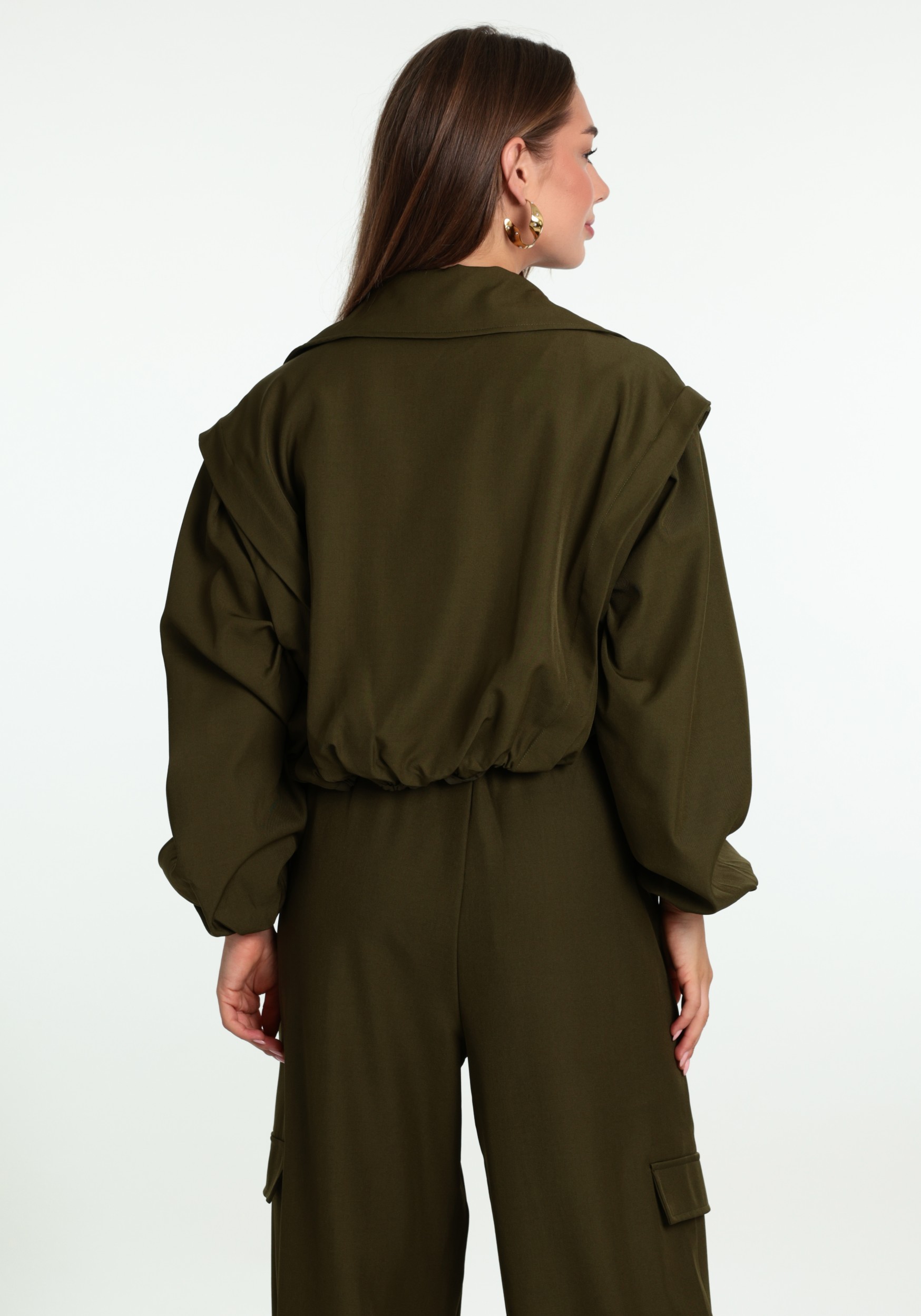 Refined Department Trenchcoat Laya R2608450053 Groen