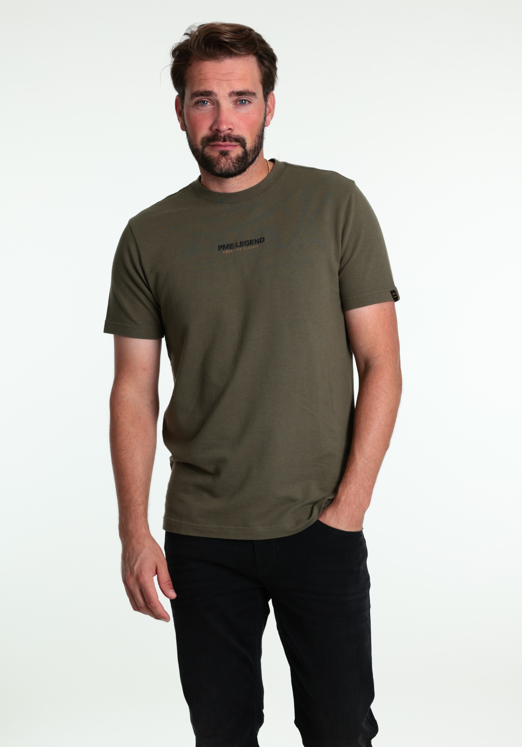 PME Legend T-shirt PTSS2608564 Leger Groen