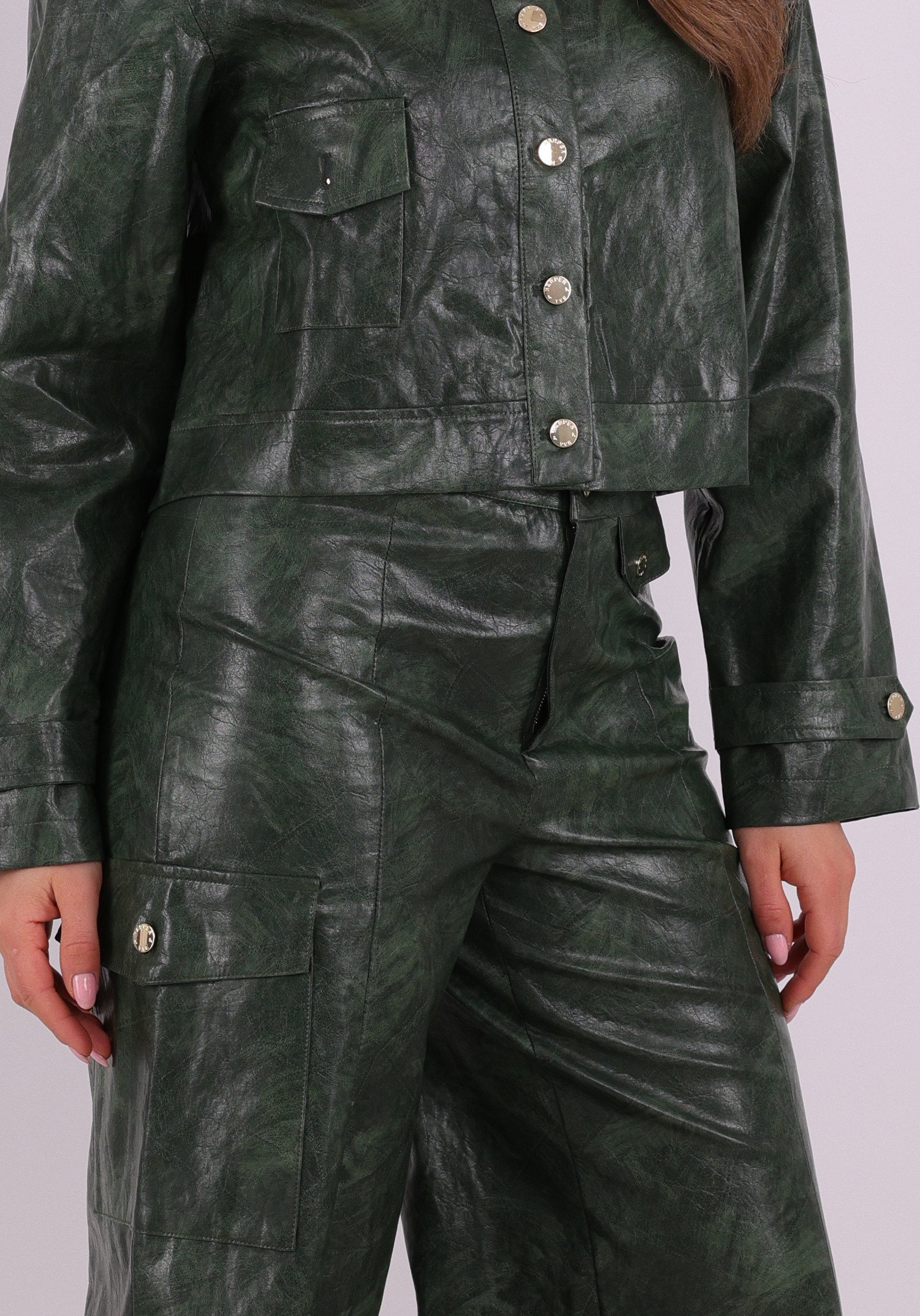 Harper & Yve Broek Bodi SS6N100 Donker groen