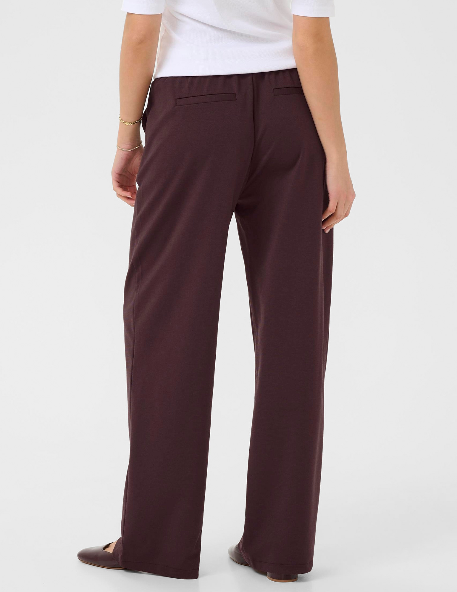 Kaffe Clothing Broek Jenny 10508621 Donker Paars