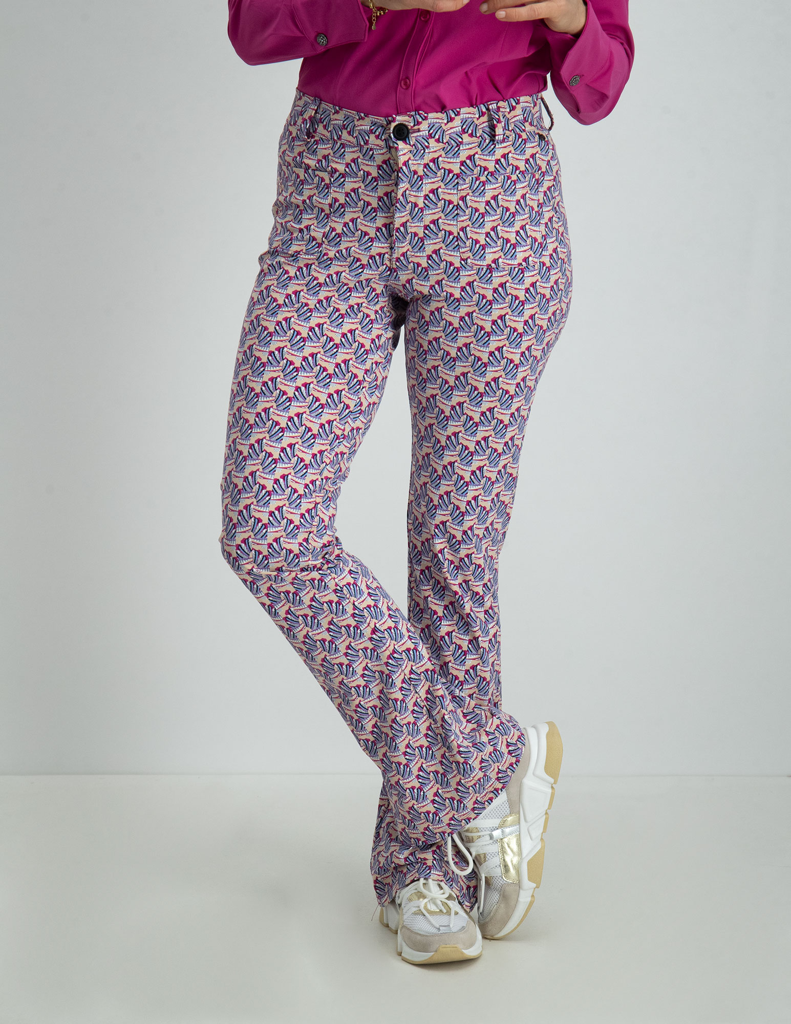 Tramontana Broek African motif Q04-07-101 Multi