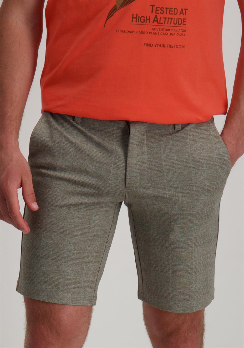 ONLY & SONS Korte broek Mark geruit 22028248 Grijs