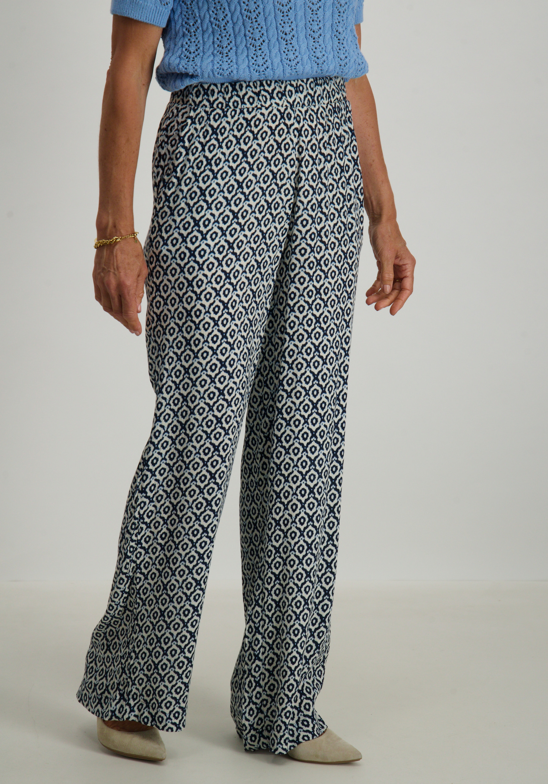 Ichi Broek Marrakech 20123005 LONG Donker blauw