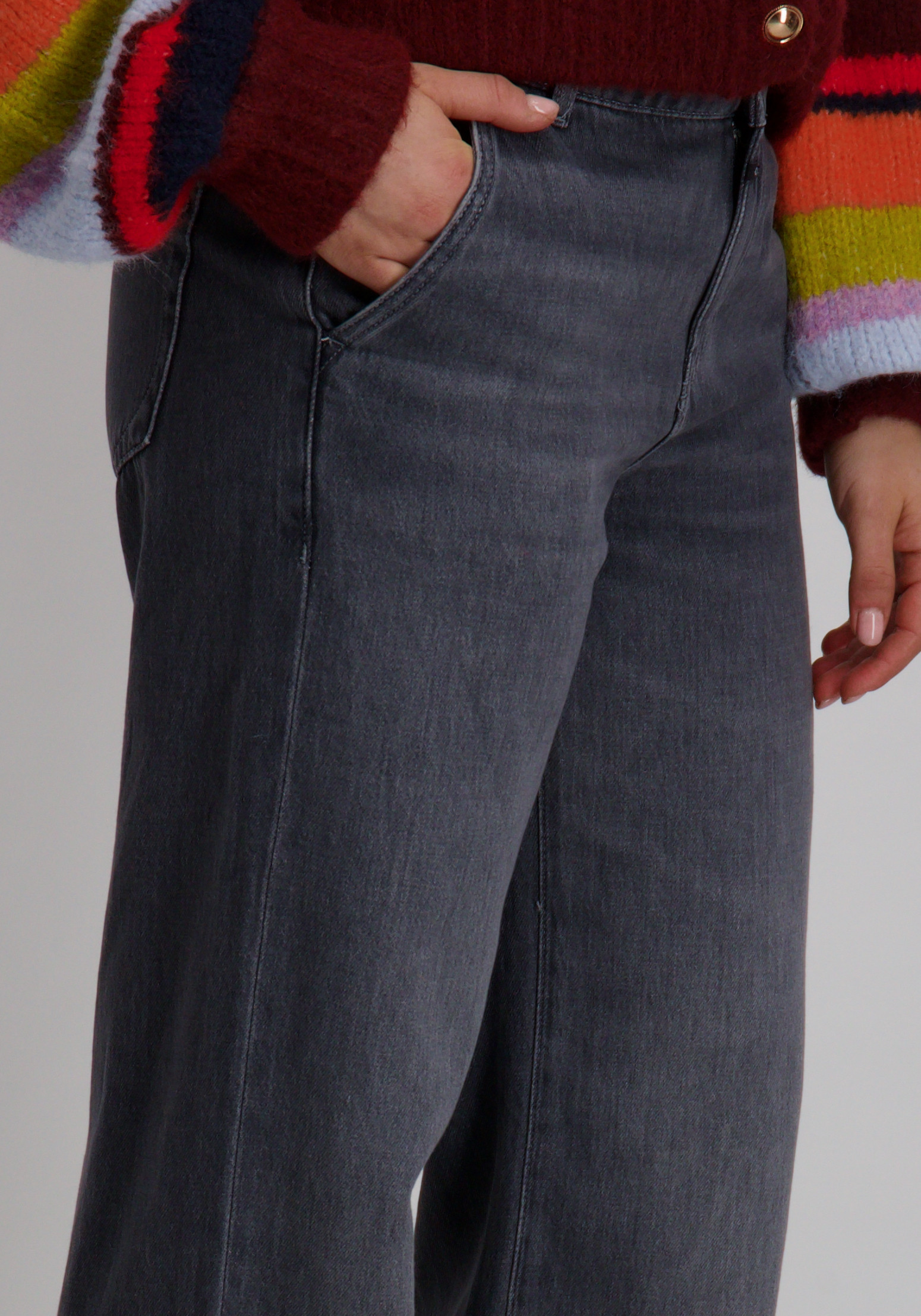 Cup of Joe Jeans Maxine Maxine Donker Grijs