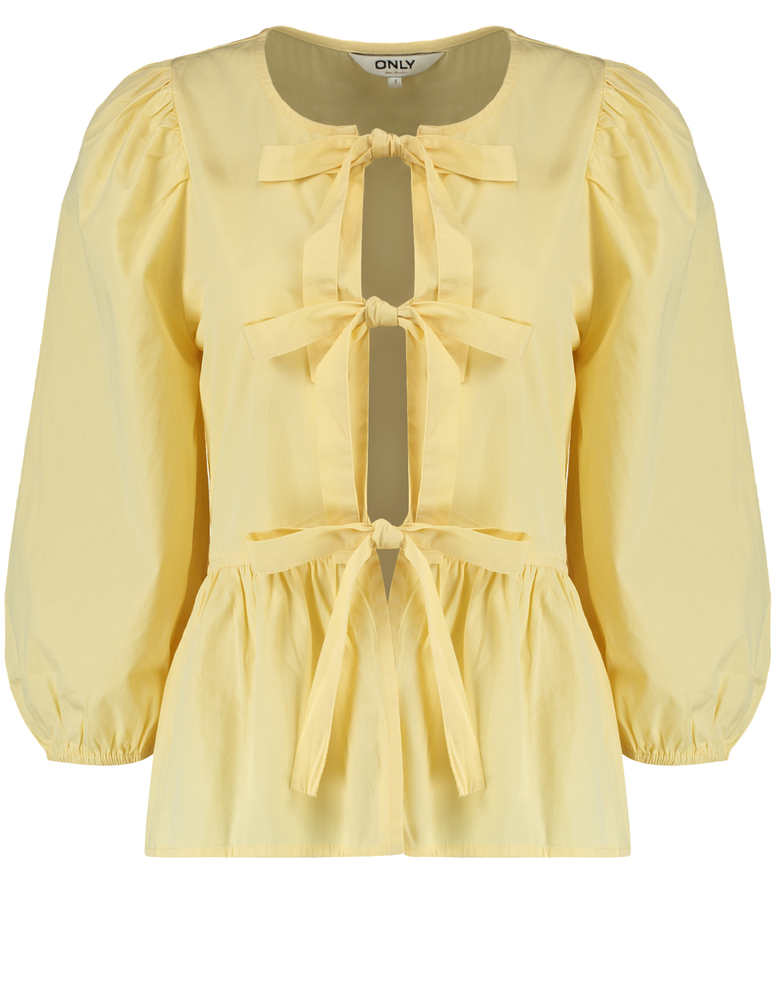 ONLY Blouse Ranina 15365216 Licht geel