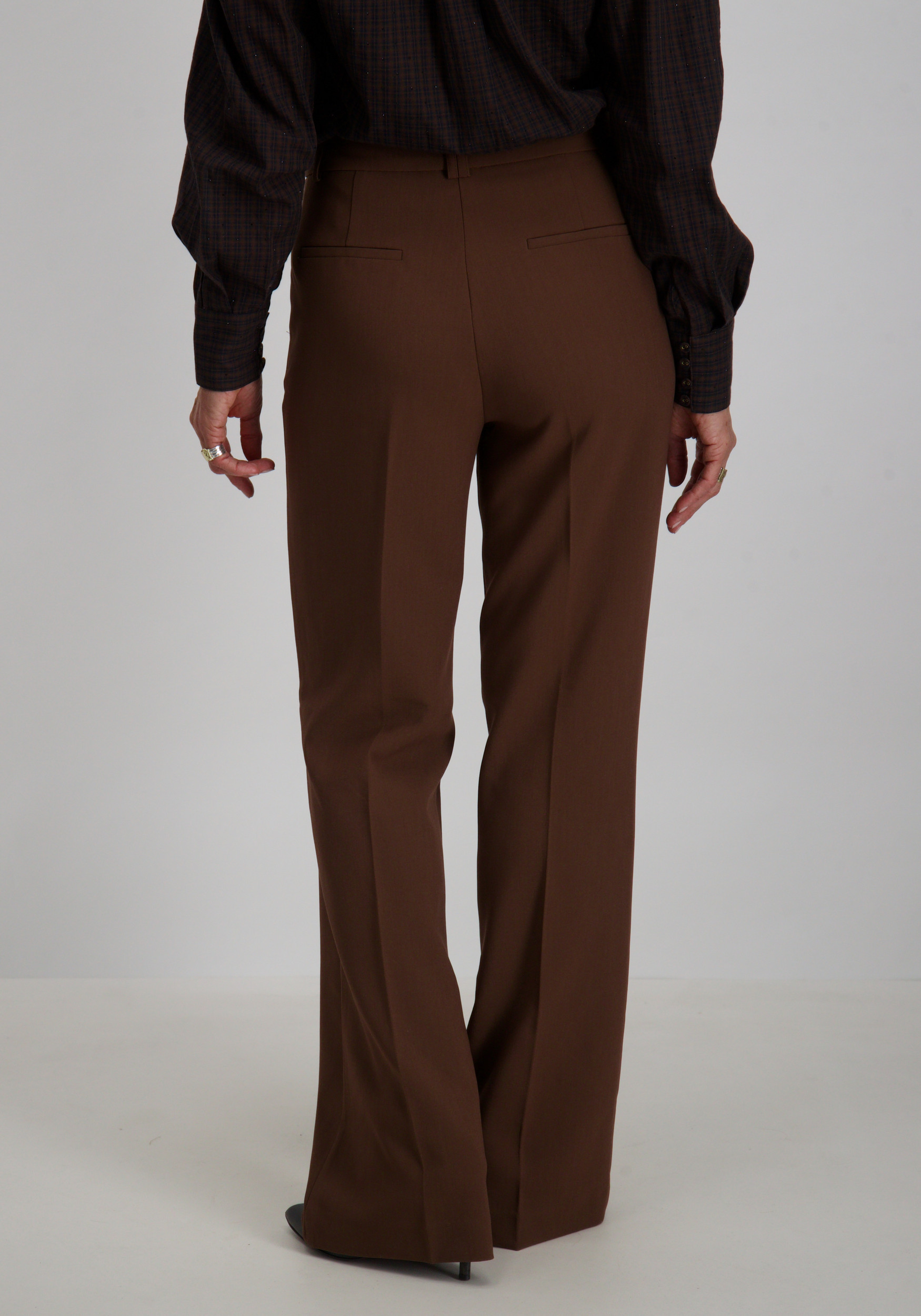 Aaiko BV Broek Chantalle CHANTALLE R PES 345 Midden bruin