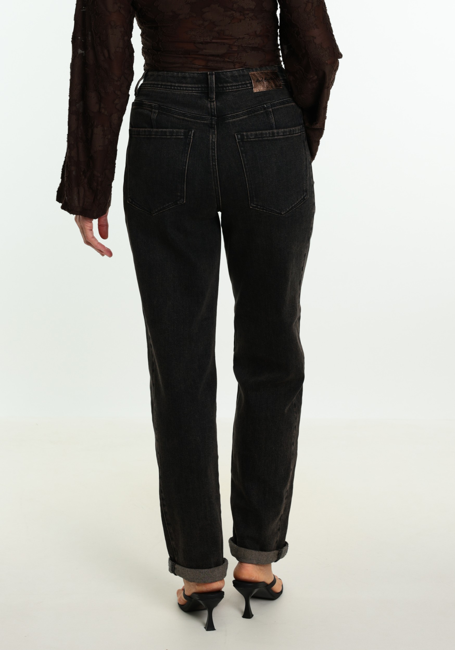 Red Button Jeans Caitlina SRB5031 Donker bruin