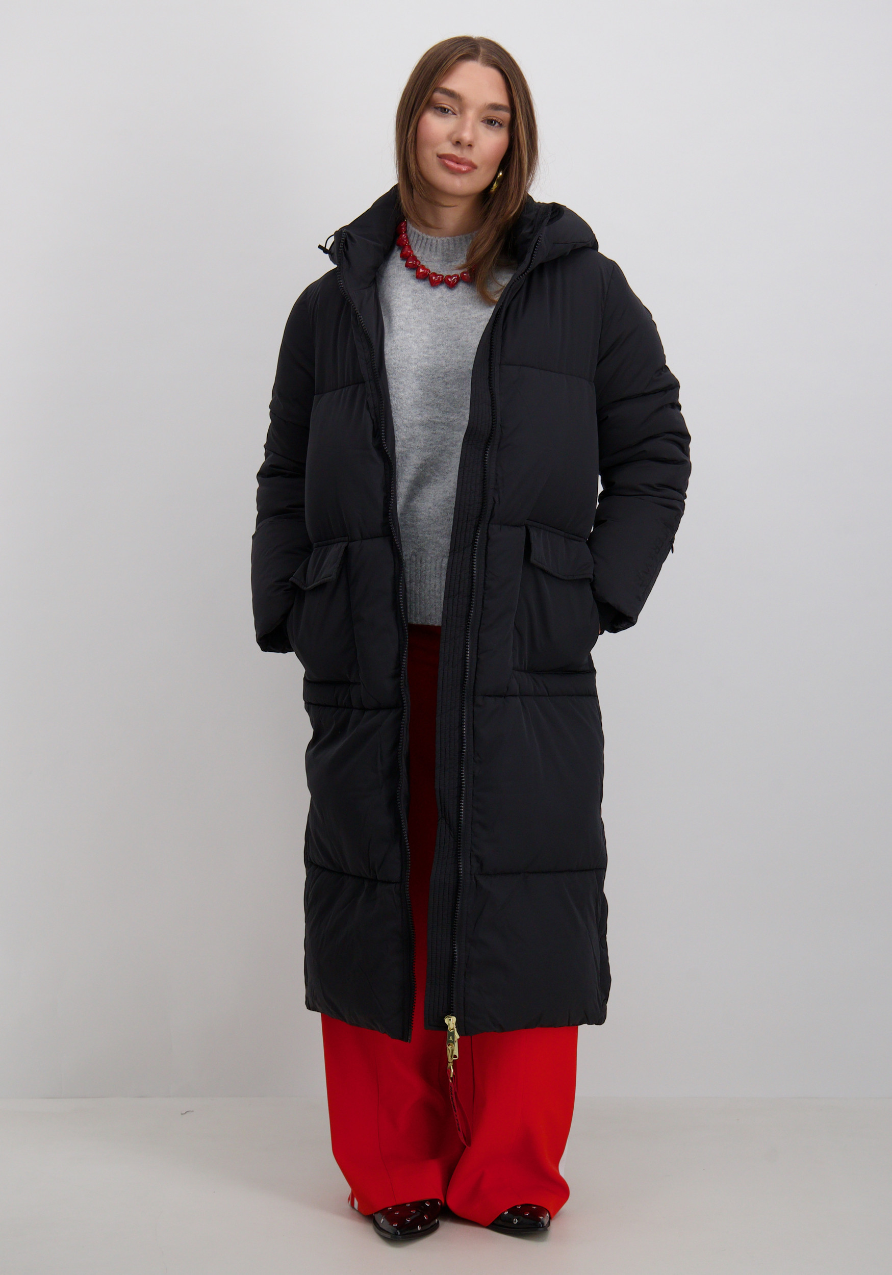 Harper & Yve Winterjas Yitty AW25N224 Zwart