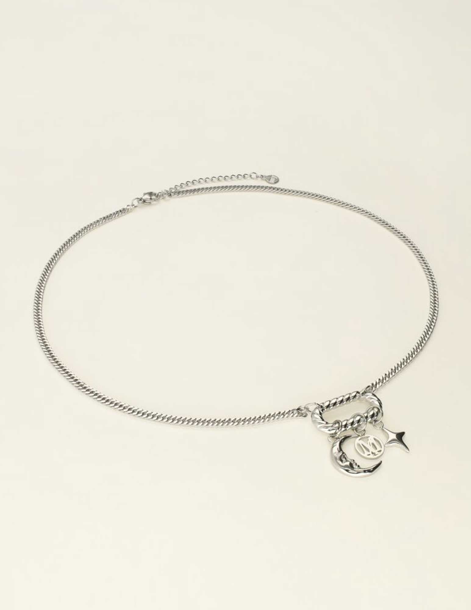 My Jewellery Mystic ketting met kleine bedels MJ09426 Zilver