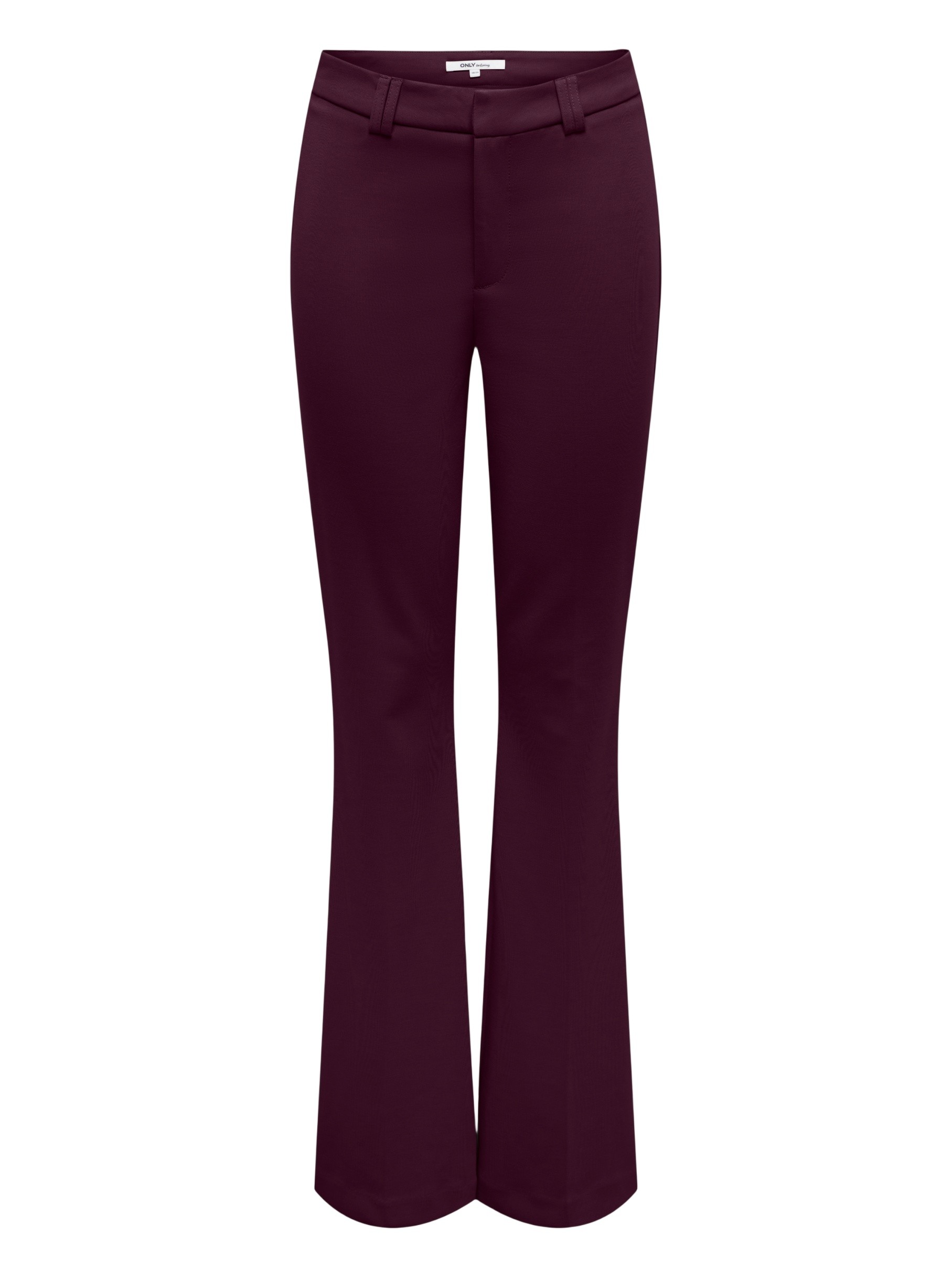 ONLY Flared broek Peach 15298660 Donker Paars