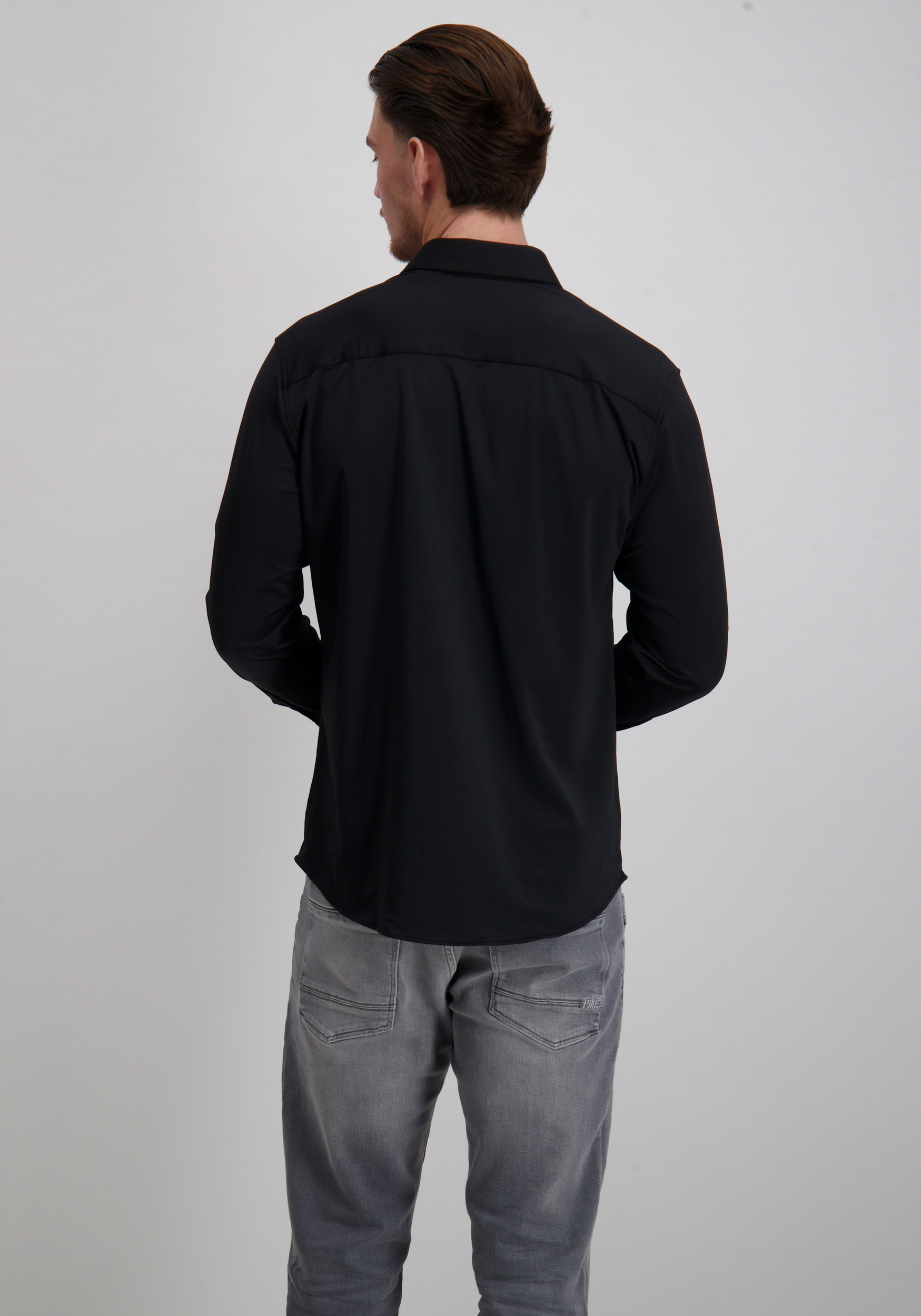 Jack & jones Overhemd Blaactive 12282199 Zwart