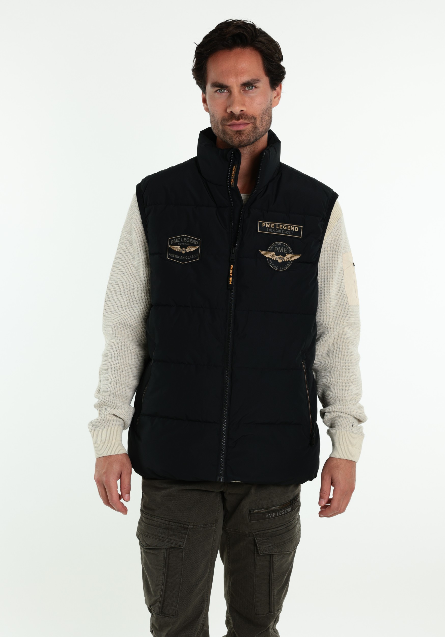 PME Legend Bodywarmer Snowburst PBW2608104 Zwart