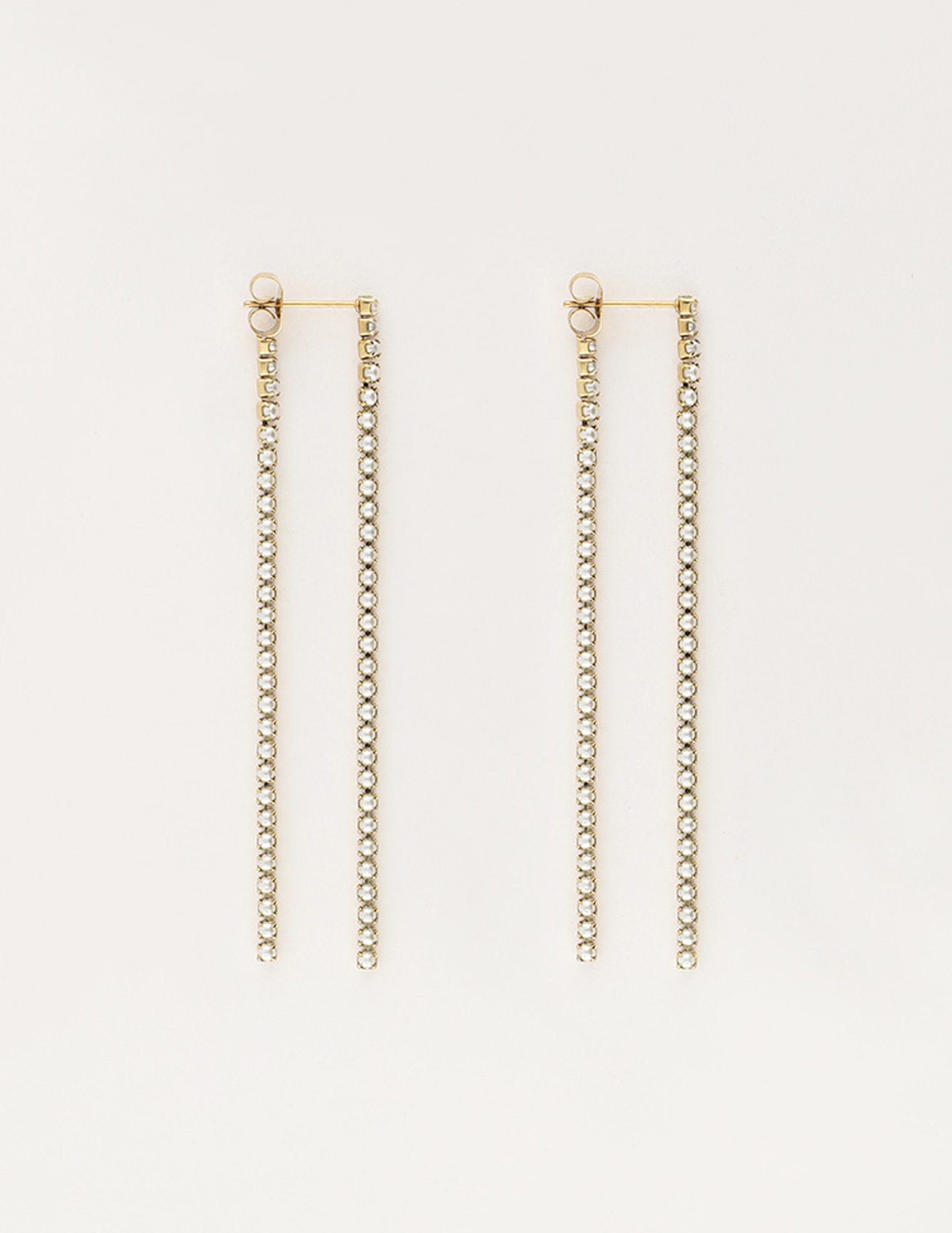 My Jewellery Oorhangers met parels MJ11644 Goud