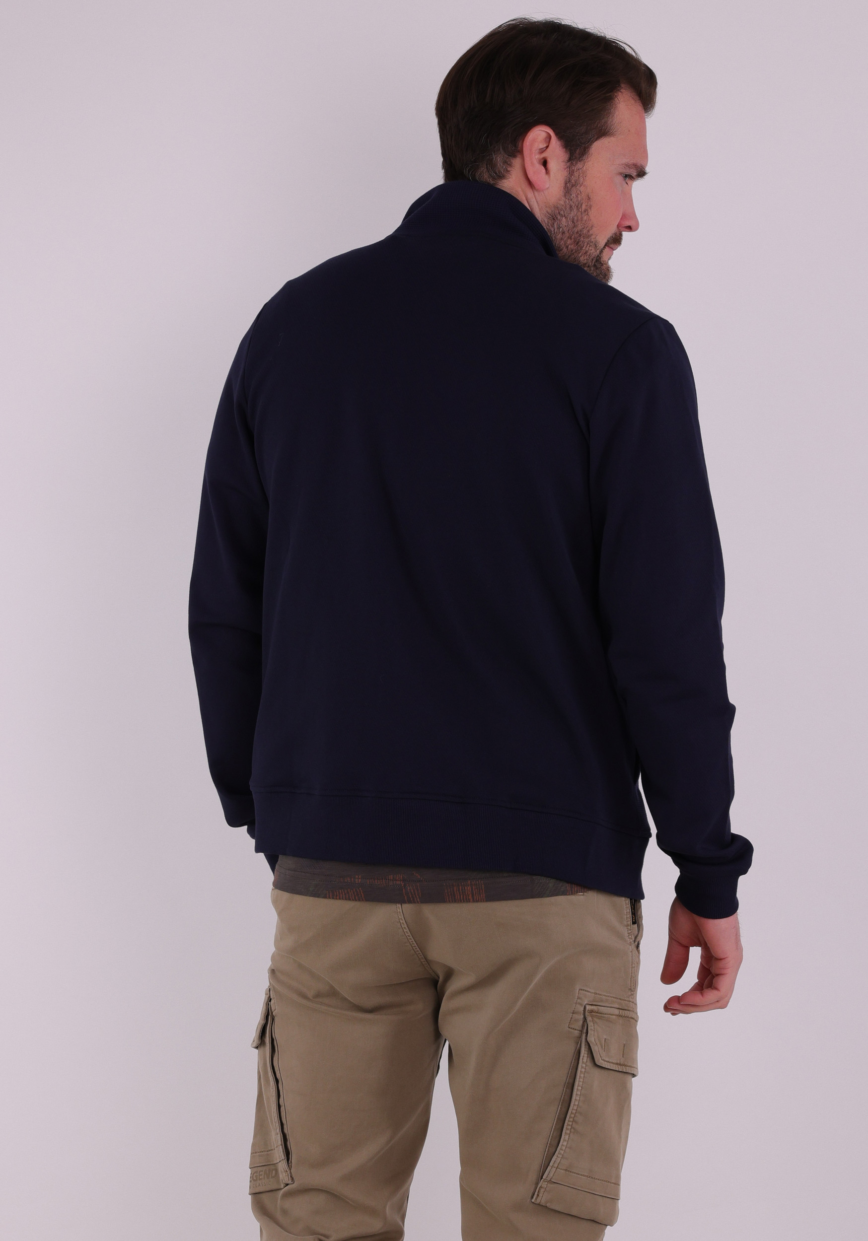 Petrol Vest M-1060-SWC305 Donker blauw