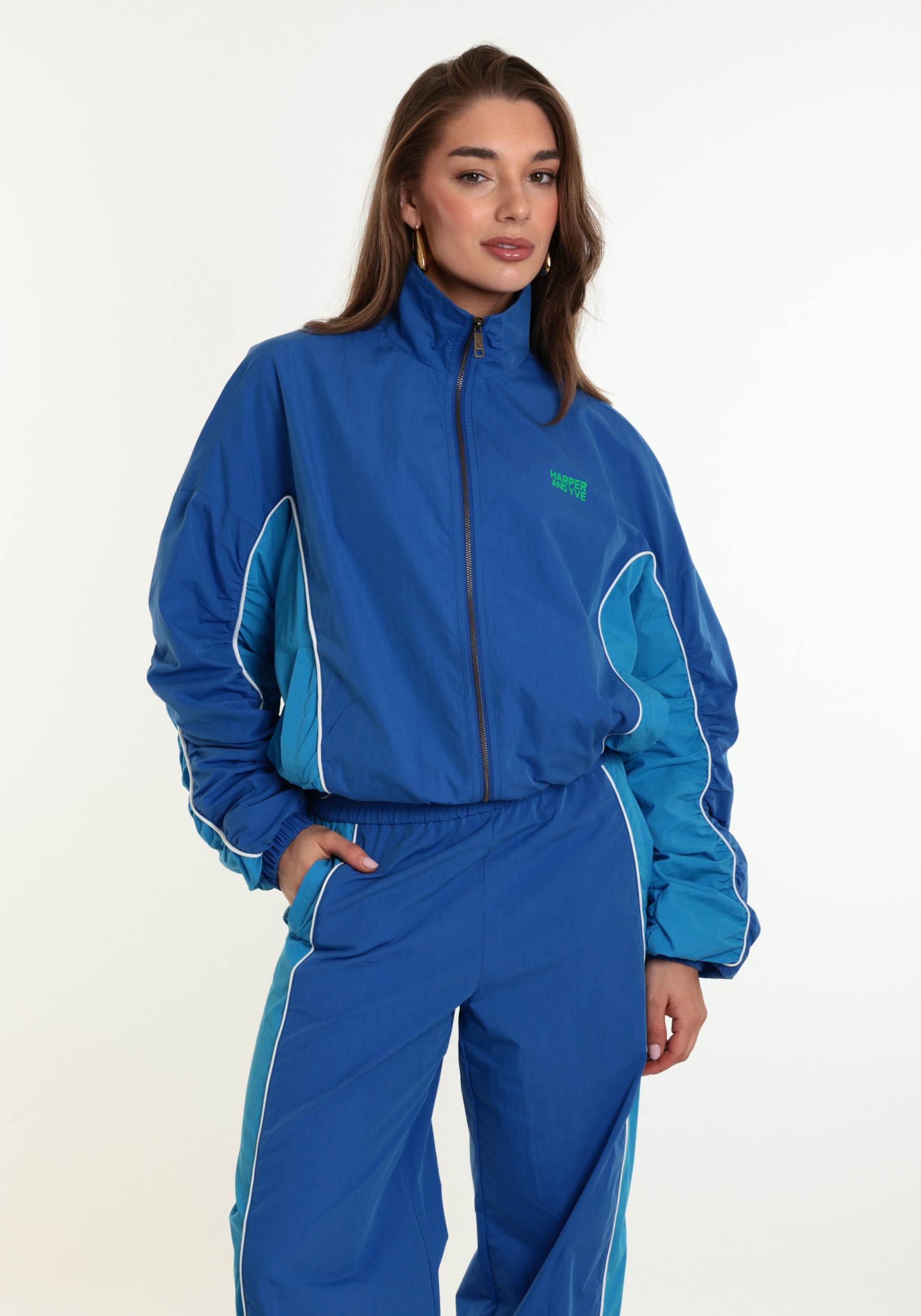 Harper & Yve Jacket Charlie AWT6P800 Blauw