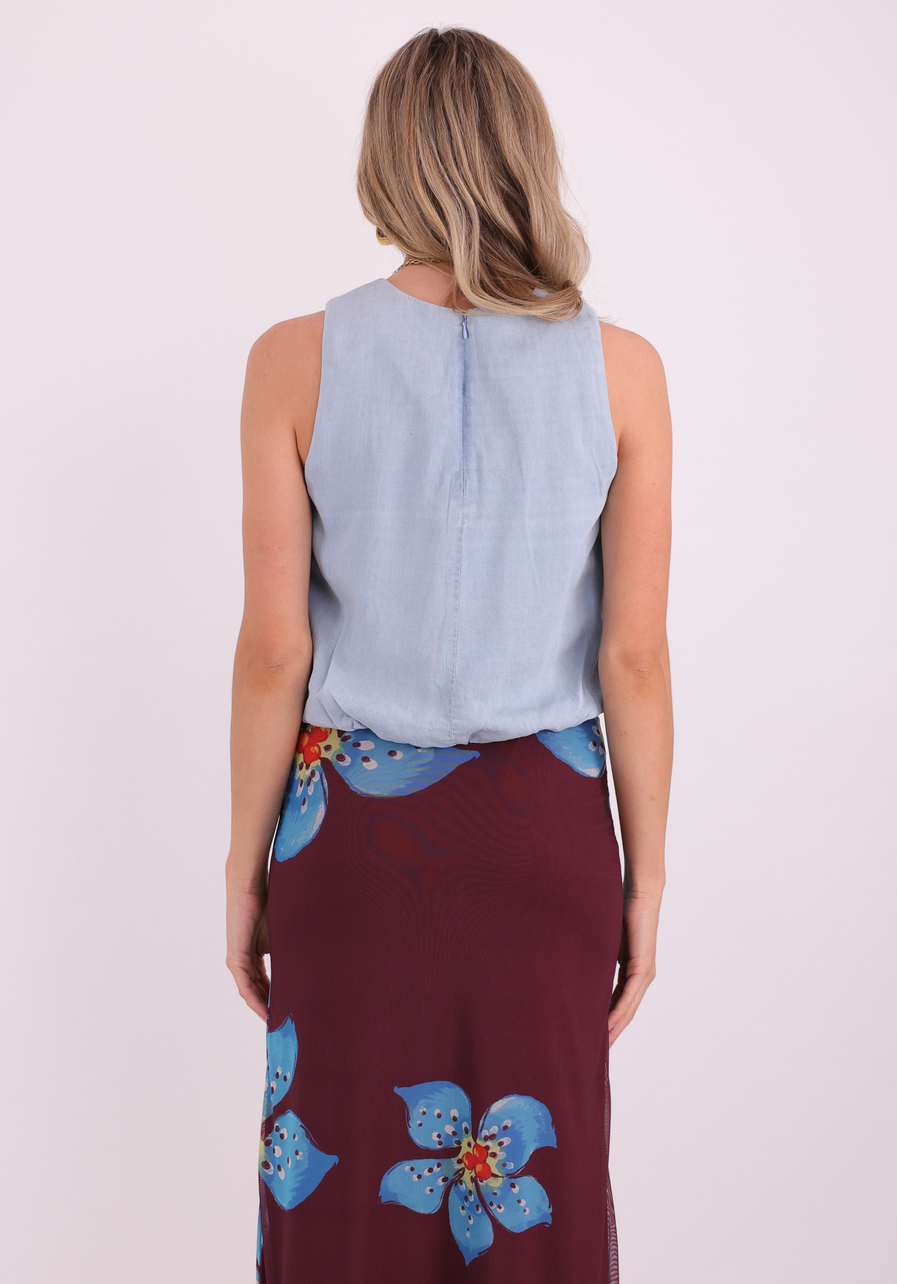 ONLY Top Charis 15363998 Licht blauw