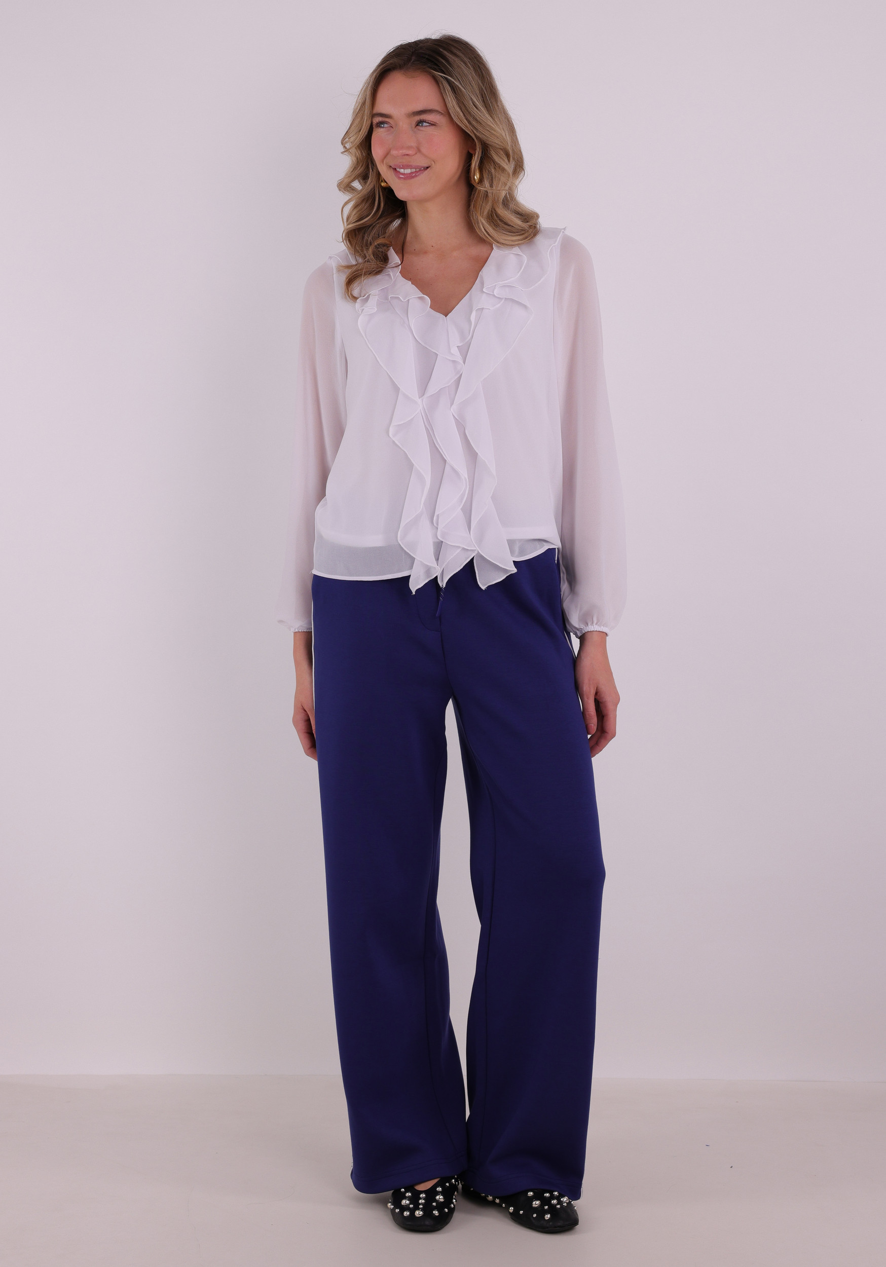 Vila Blouse Ane 14114604 Wit