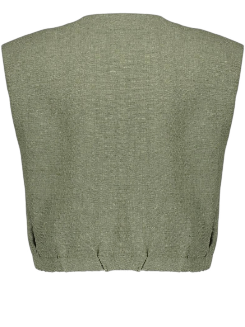 Geisha Gilet 63092-60 Donker groen