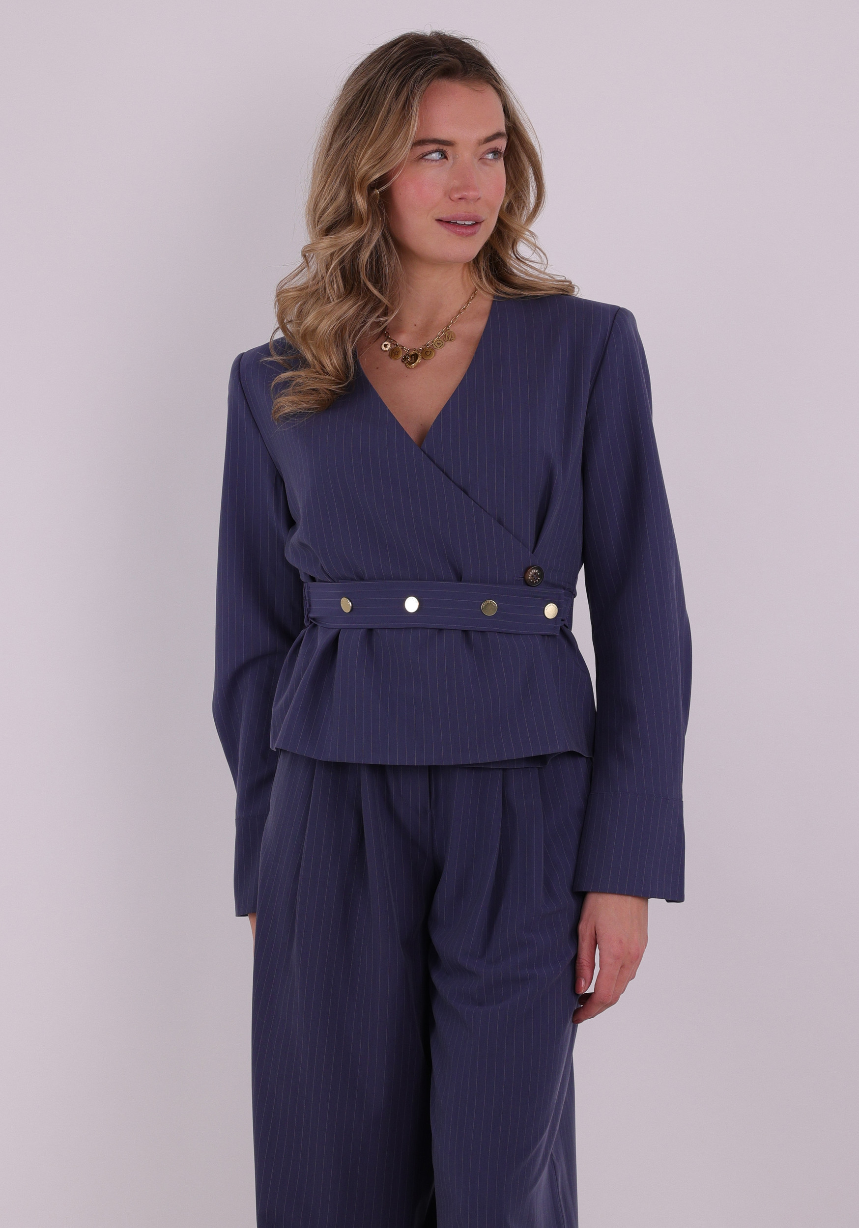 Harper & Yve Blazer Lida SS6N209 Raf blauw