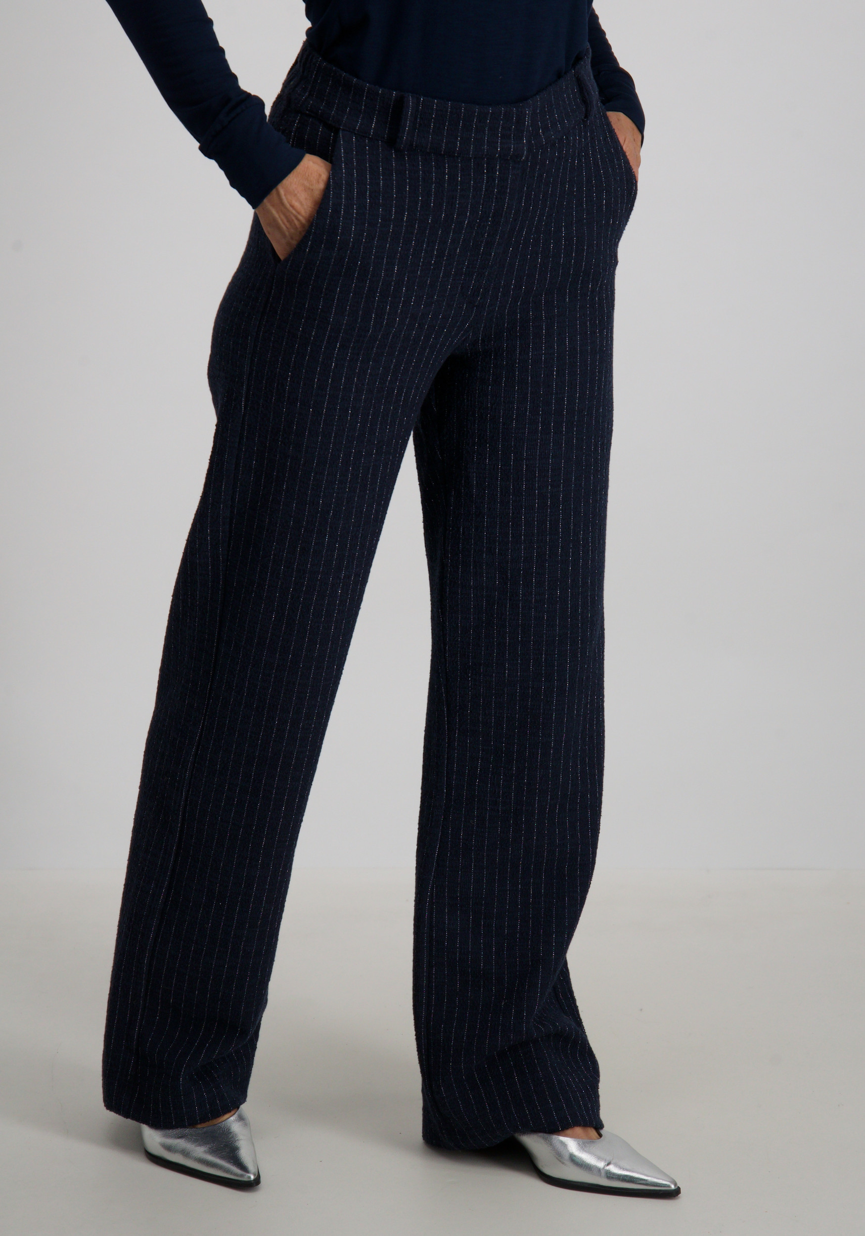 Geisha Broek 51841-20 Raf blauw