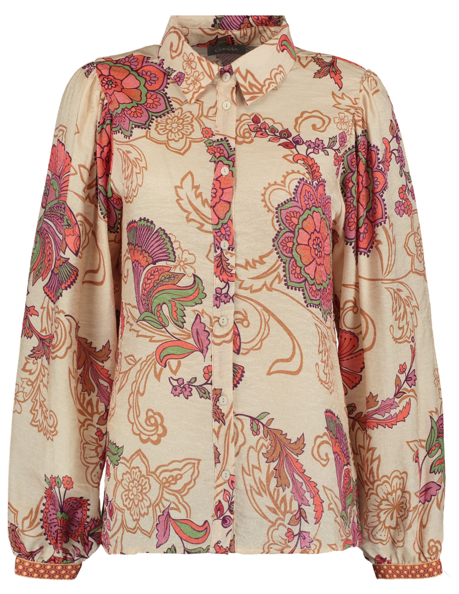 Geisha Blouse 53935-20 Beige
