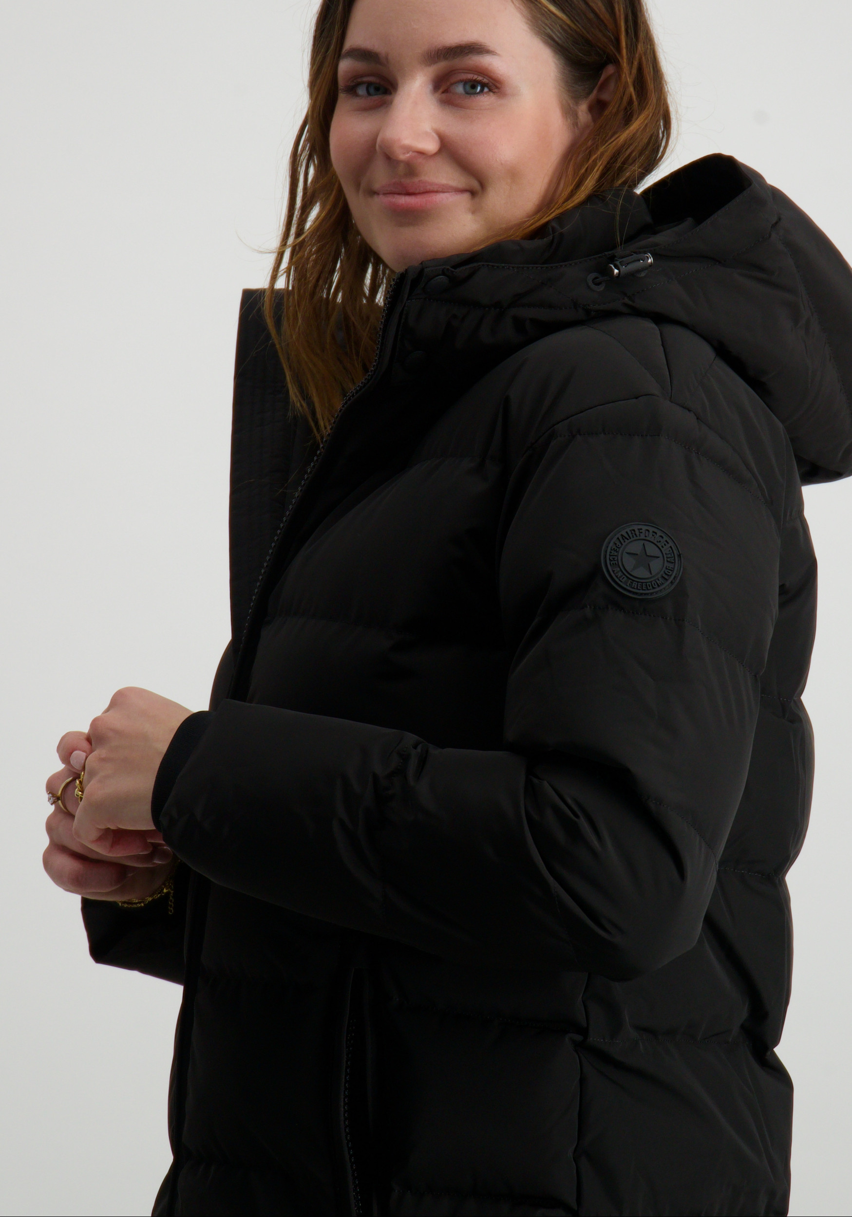 AIRFORCE Winterjas Grace Jacket FRW0622 Zwart