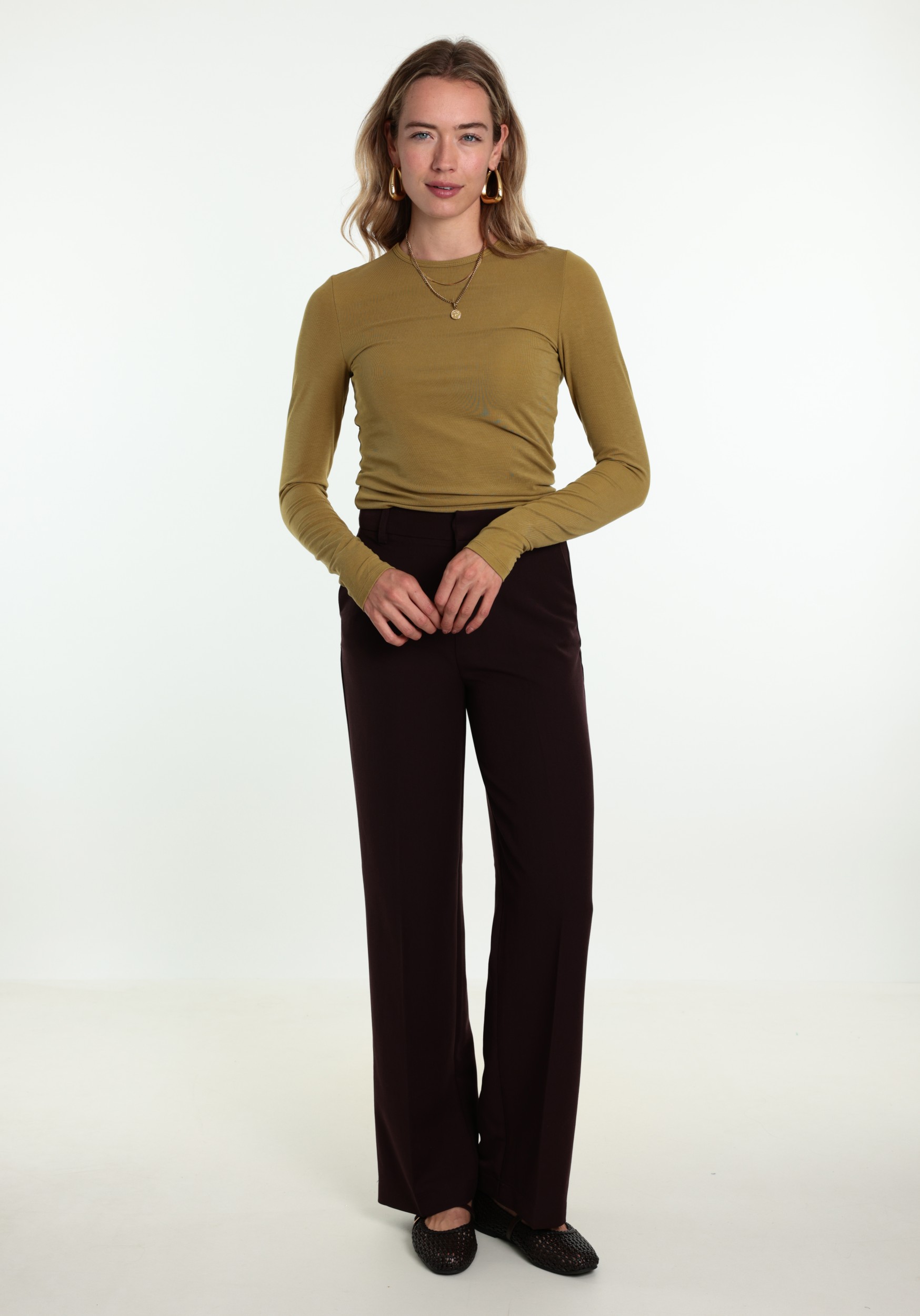 Harper & Yve Top Jason AW6P620 Olijf Groen