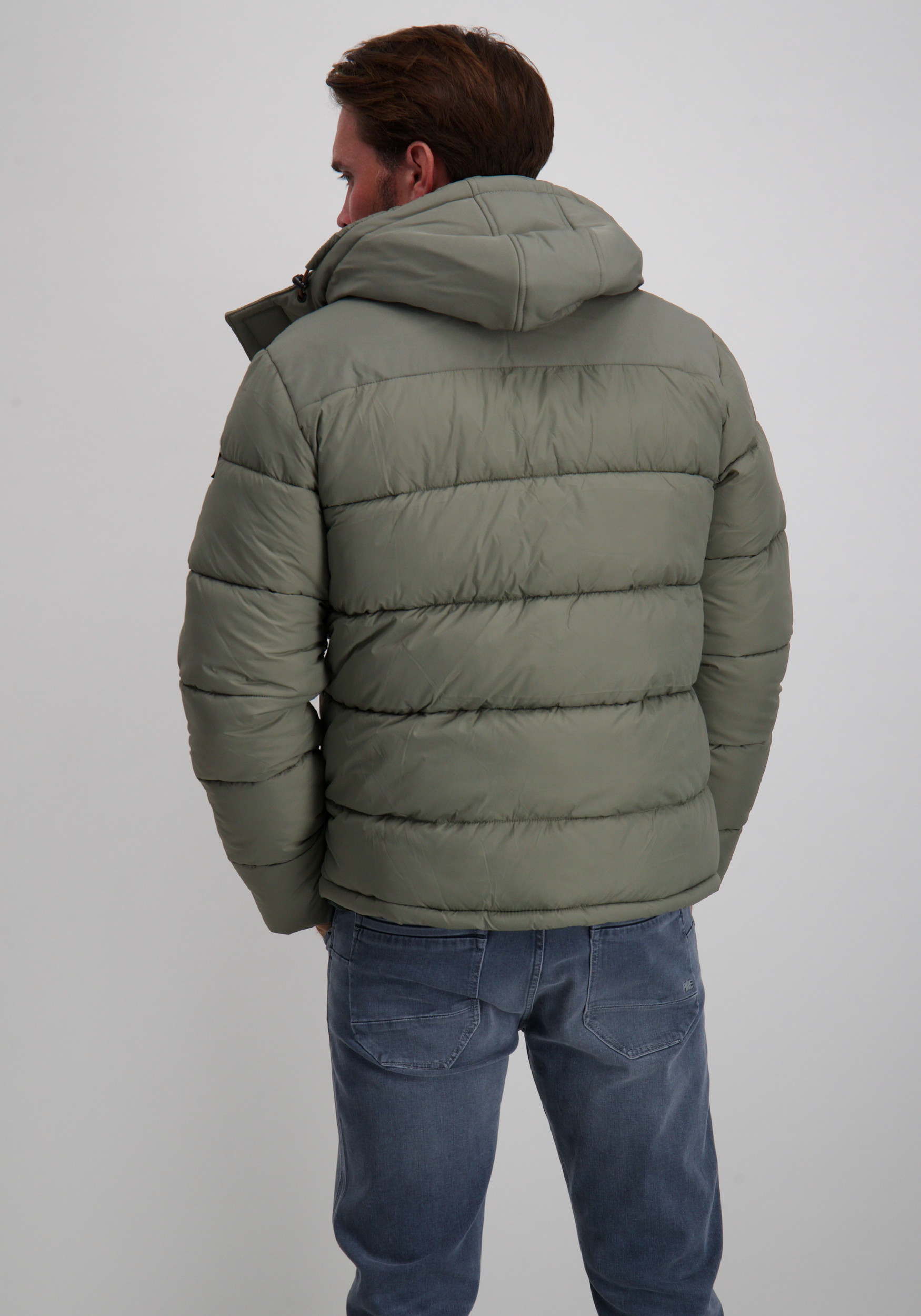 Petrol Winterjas M-3050-JAC109 Groen