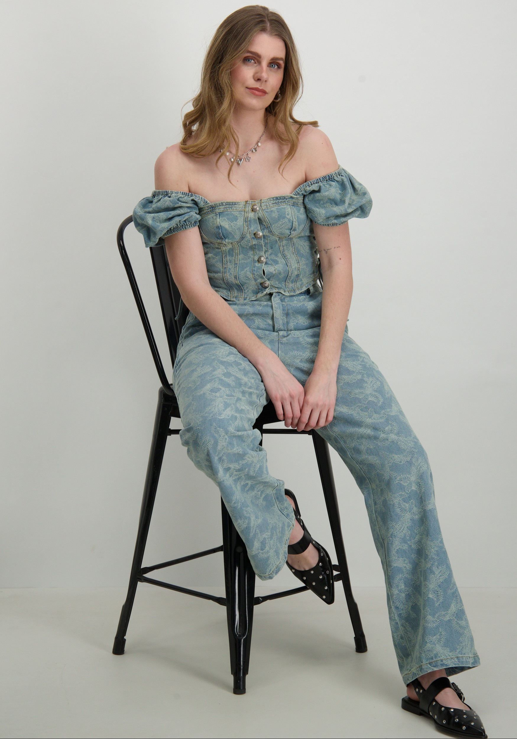 Amaya Amsterdam Top Jazzie Jazzie Blauw