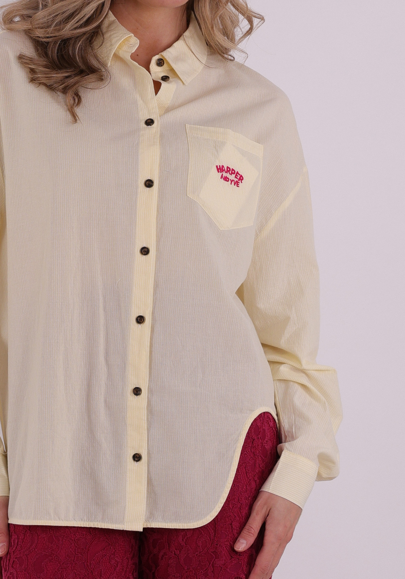 Harper & Yve Blouse Melina SS6C600 Geel