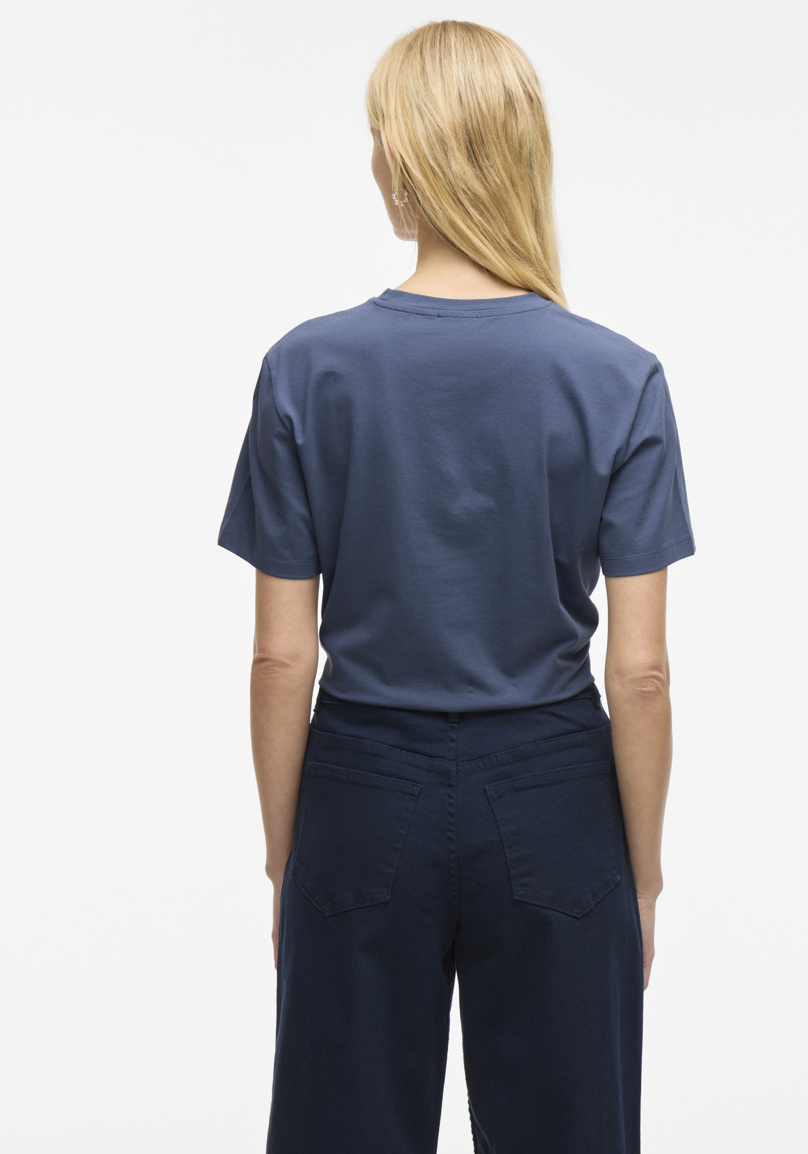 Vila T-shirt Nora 14103448 Raf blauw