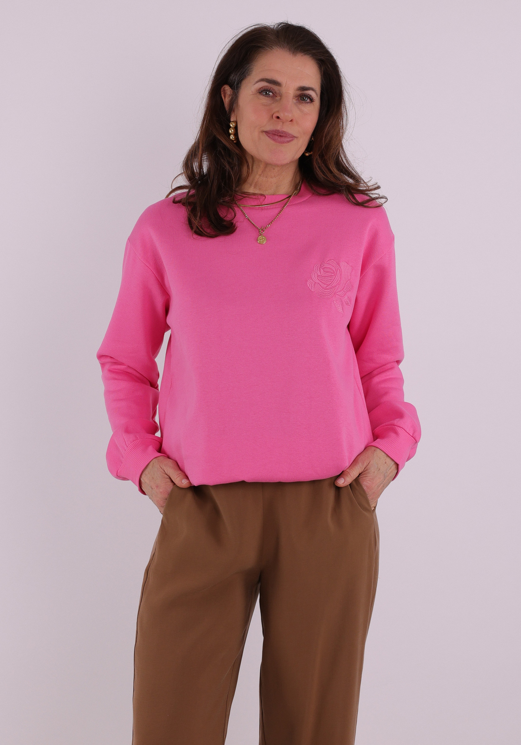 Kaffe Clothing Sweater Sussi 10511087 Rose