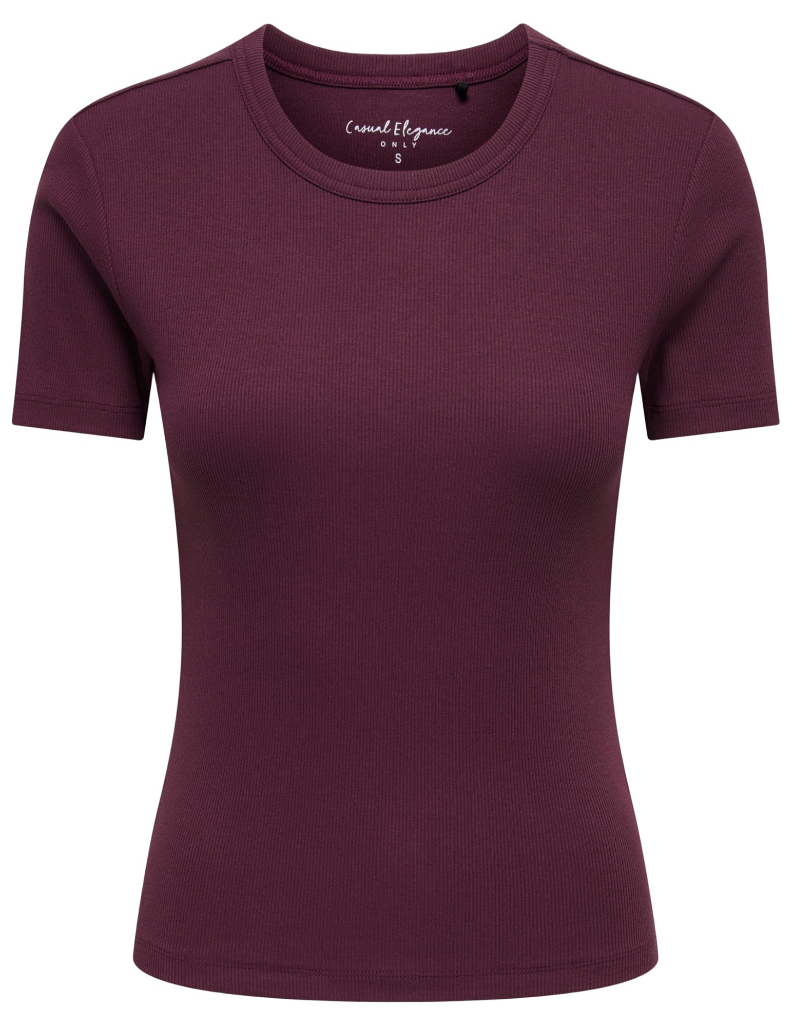 ONLY T-shirt Val 15369240 Bordeaux