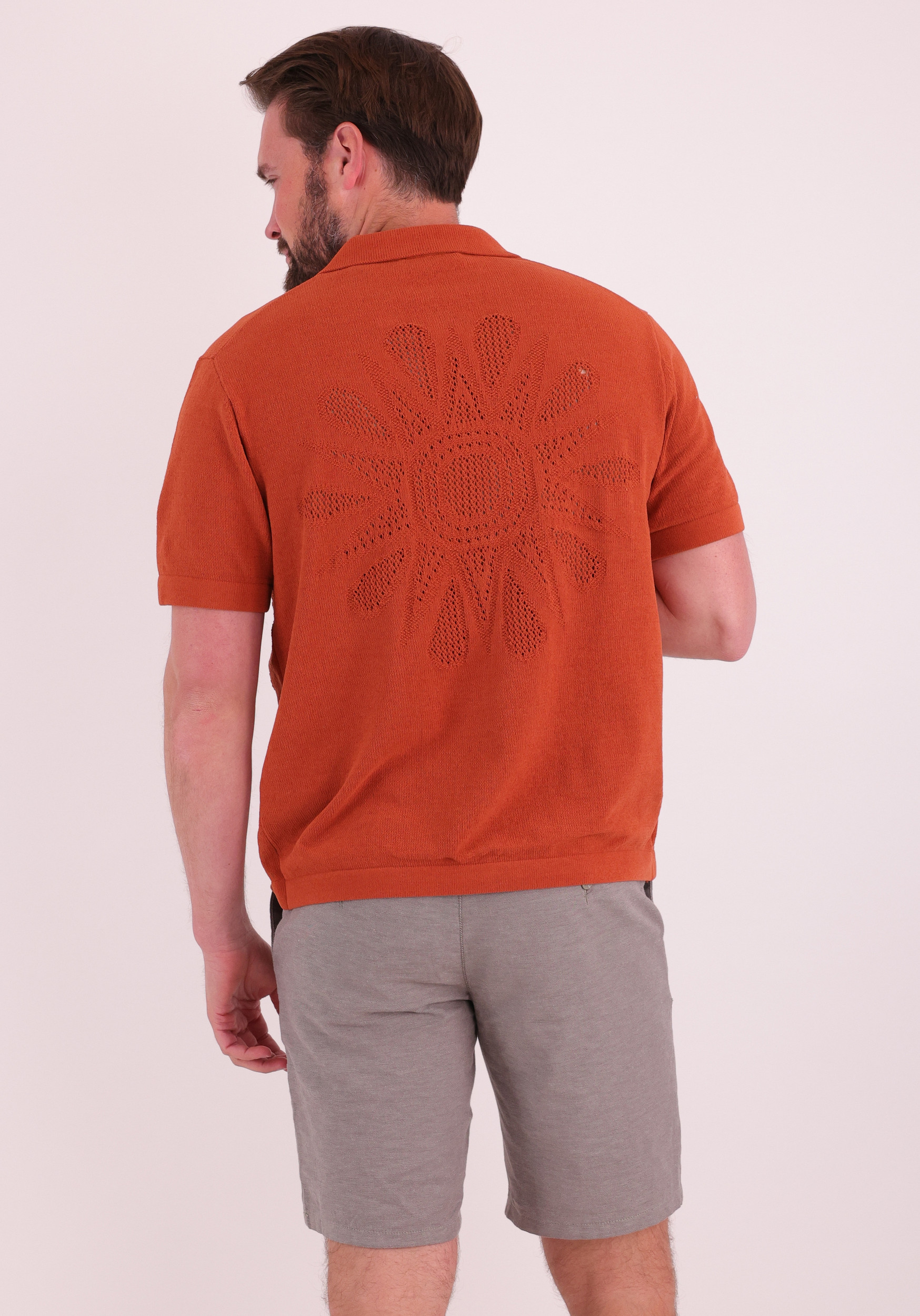 ONLY & SONS Overhemd Jam 22037745 Donker Oranje