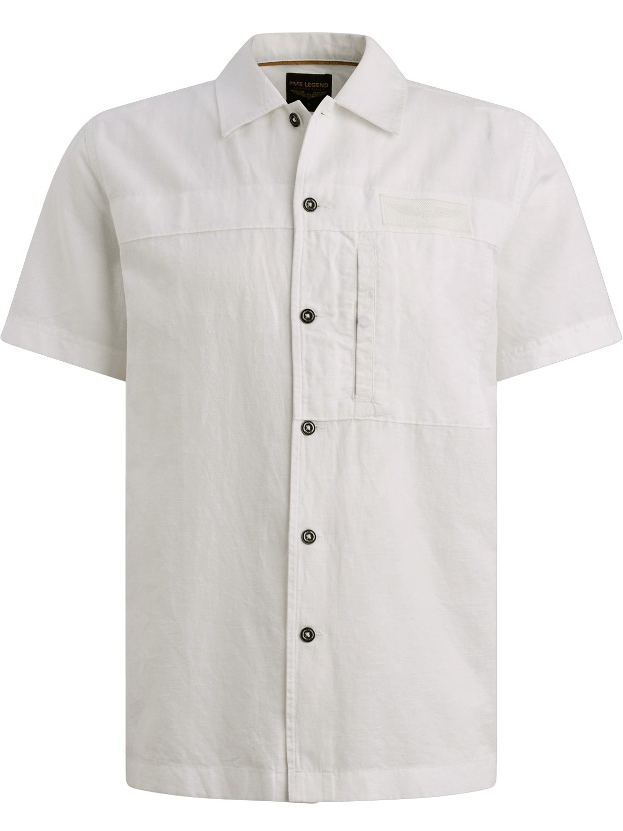 PME Legend Overhemd korte mouwen PSIS2605236 Wit