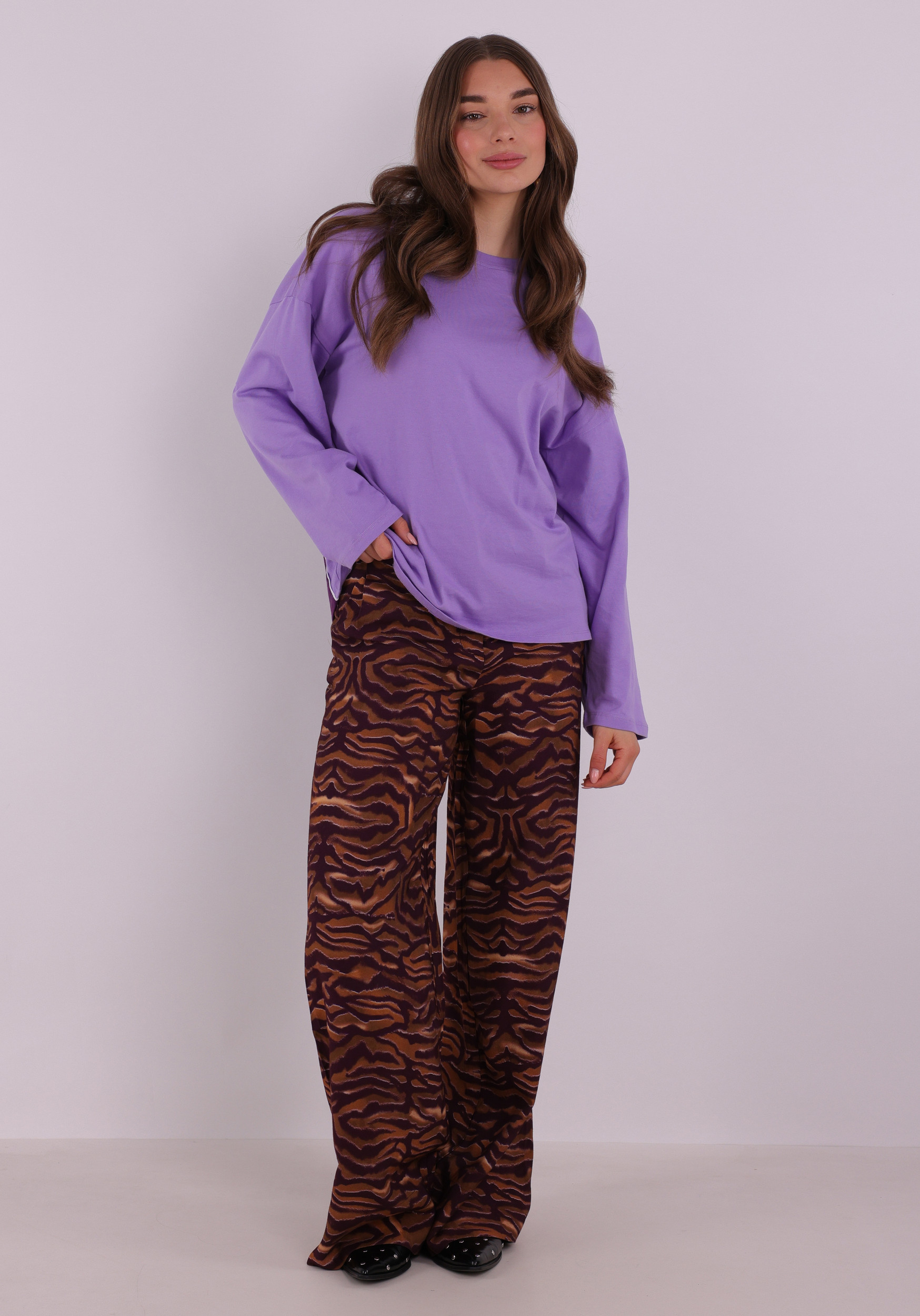 Refined Department T-shirt Batt R2602811917 Lila