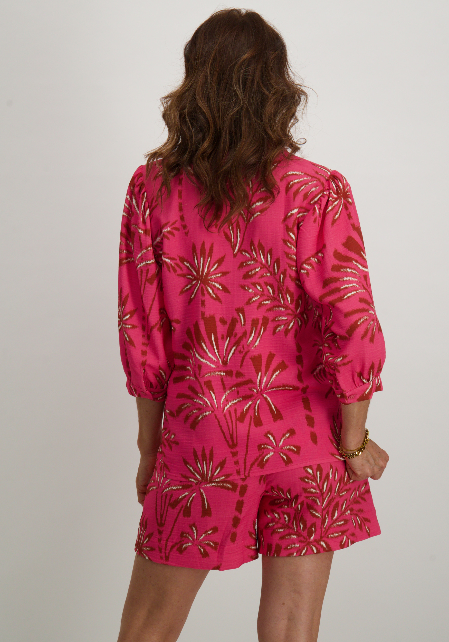 Geisha Blouse 53488-20 Rose