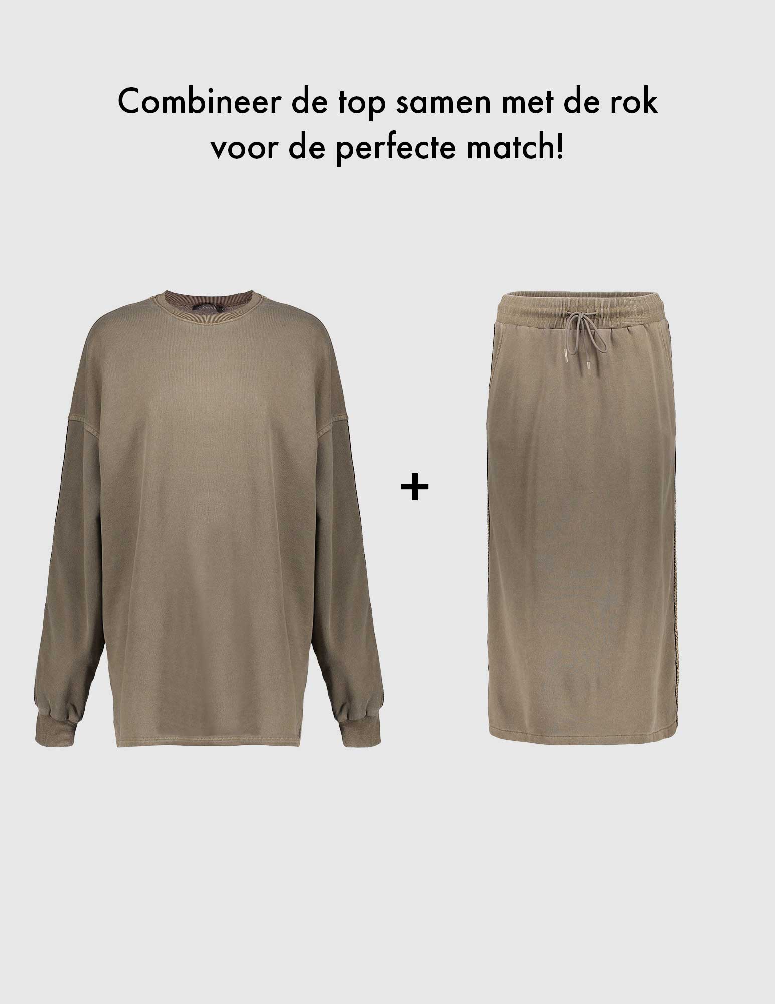 Geisha Lange rok 46506-10 Zand
