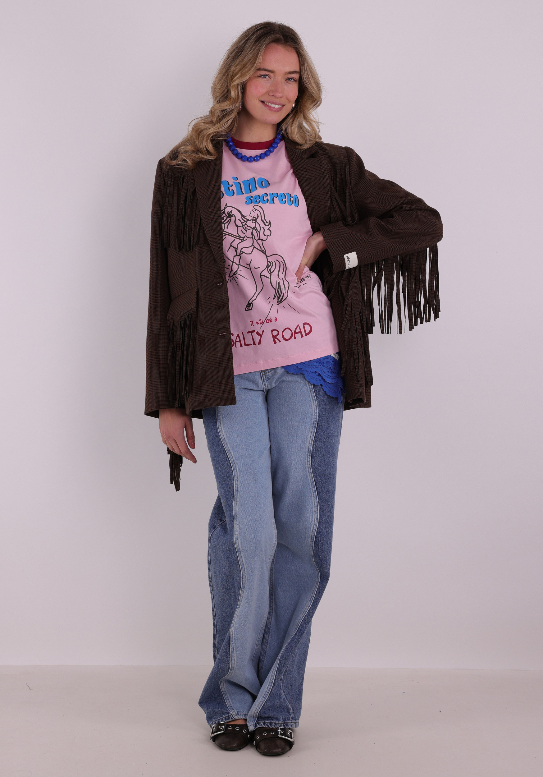 Harper & Yve T-shirt Destinosecreto SS6Y302 Rose